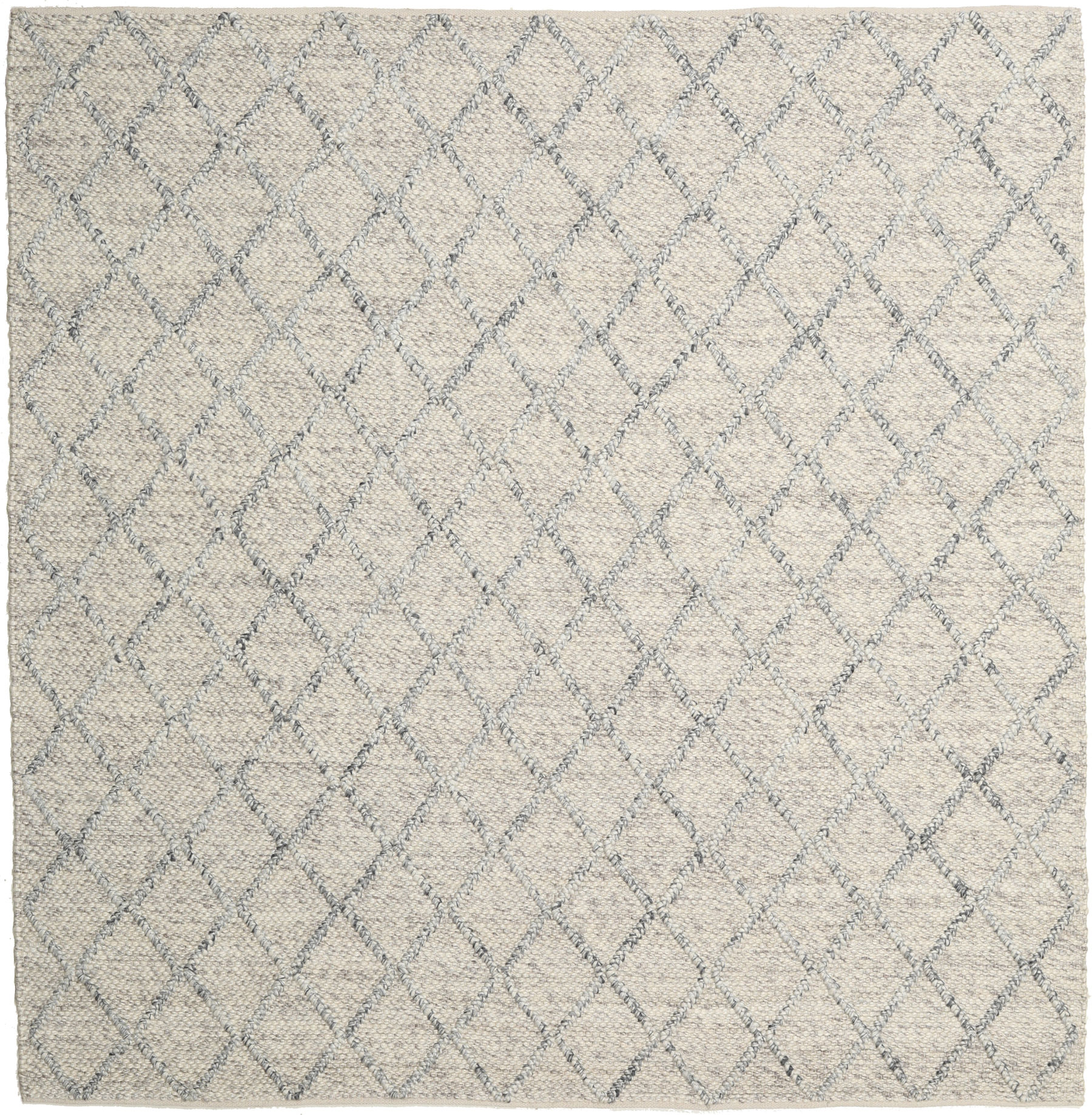 
    Rut - Light grey / Silver grey - 250 x 250 cm
  