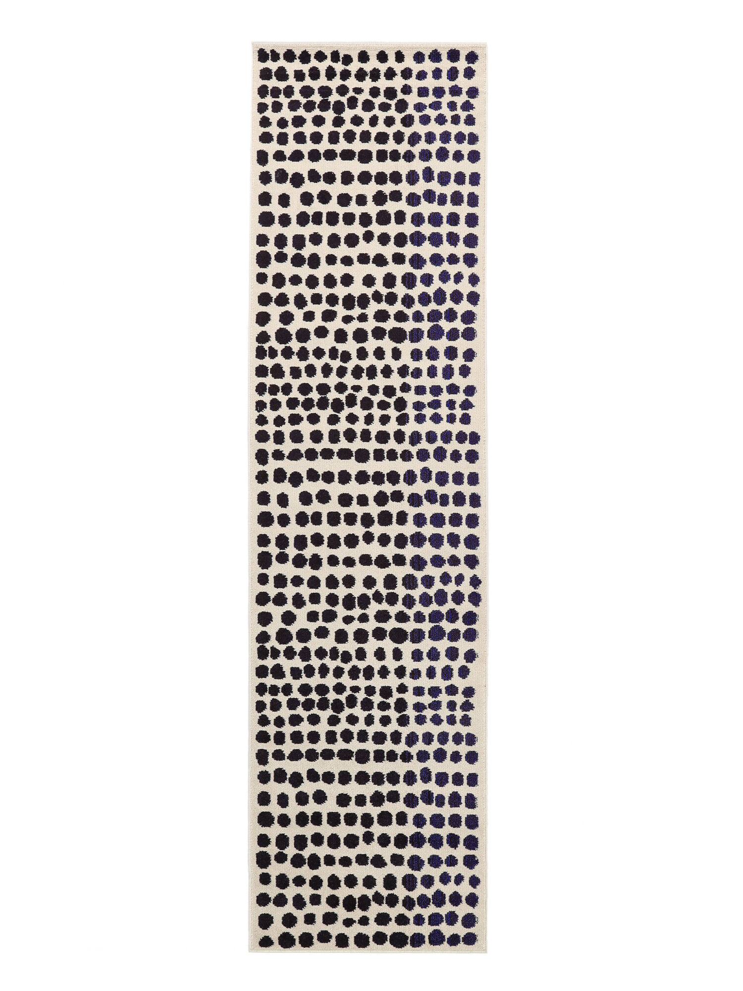Square Matta - Beige / M&ouml;rkbl&aring; 80x300