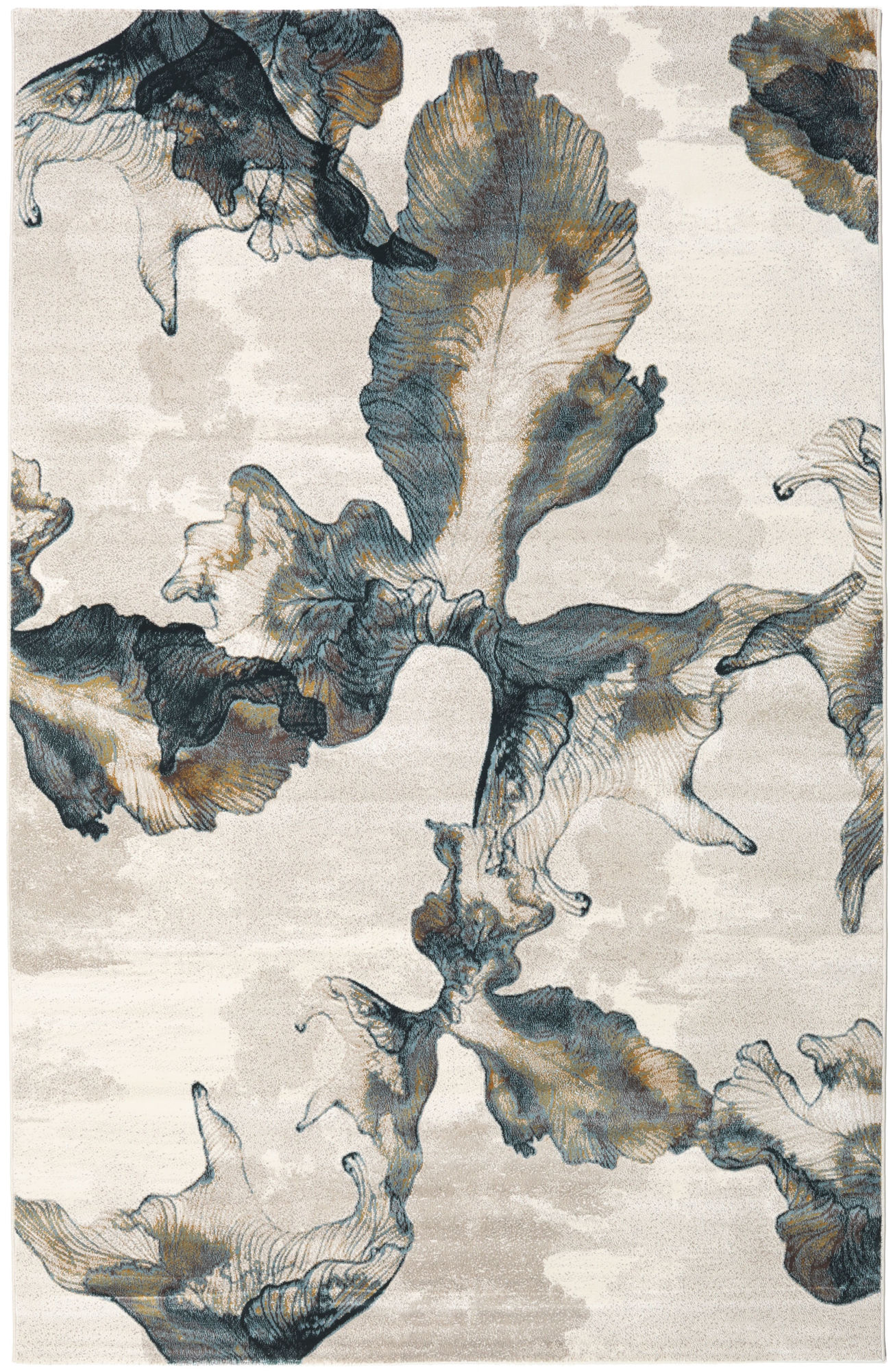 Lily Matta - Beige / Turkos 240x350