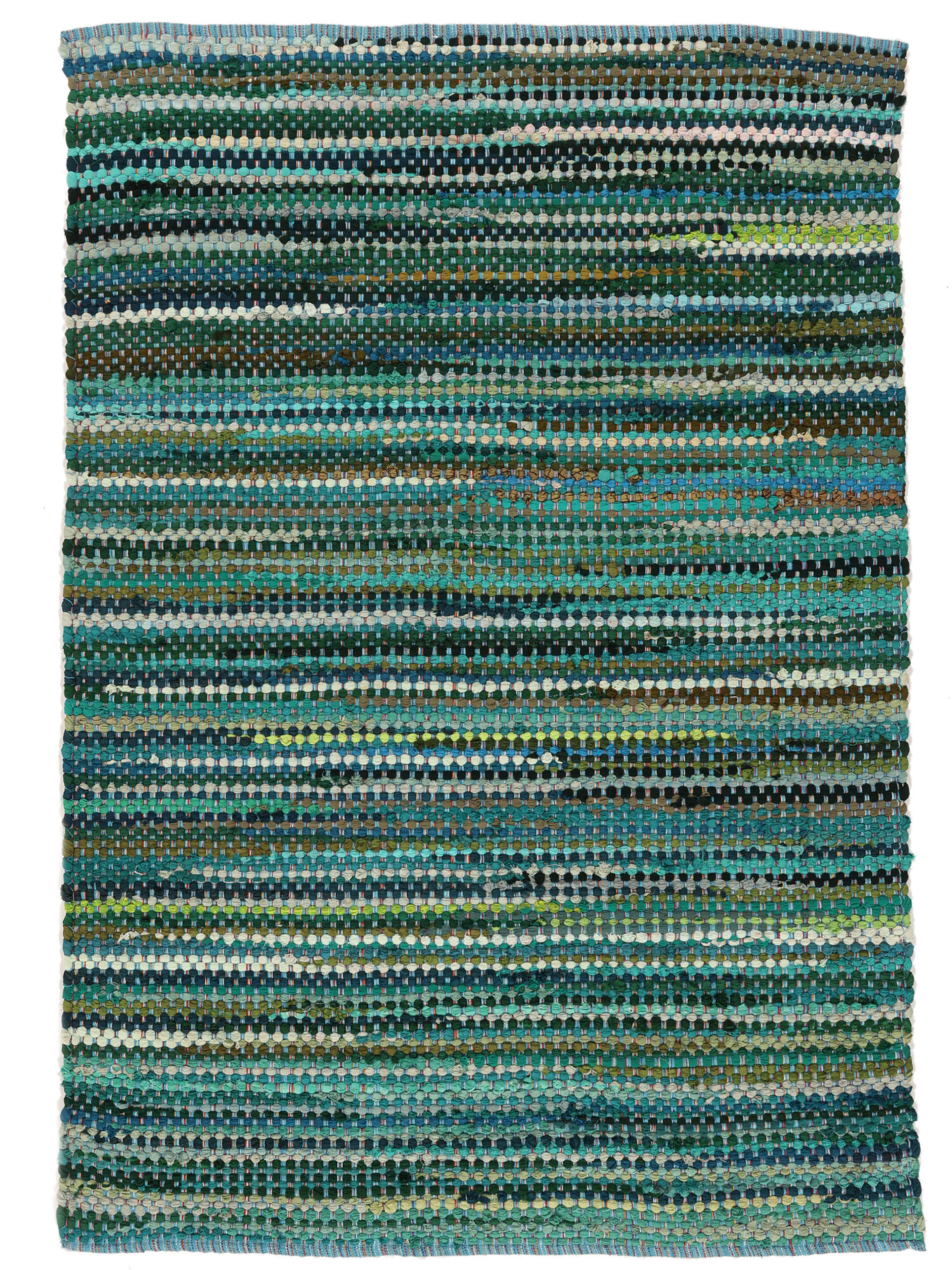 Ronja Matta - Flerfärgad / Turkos 140x200