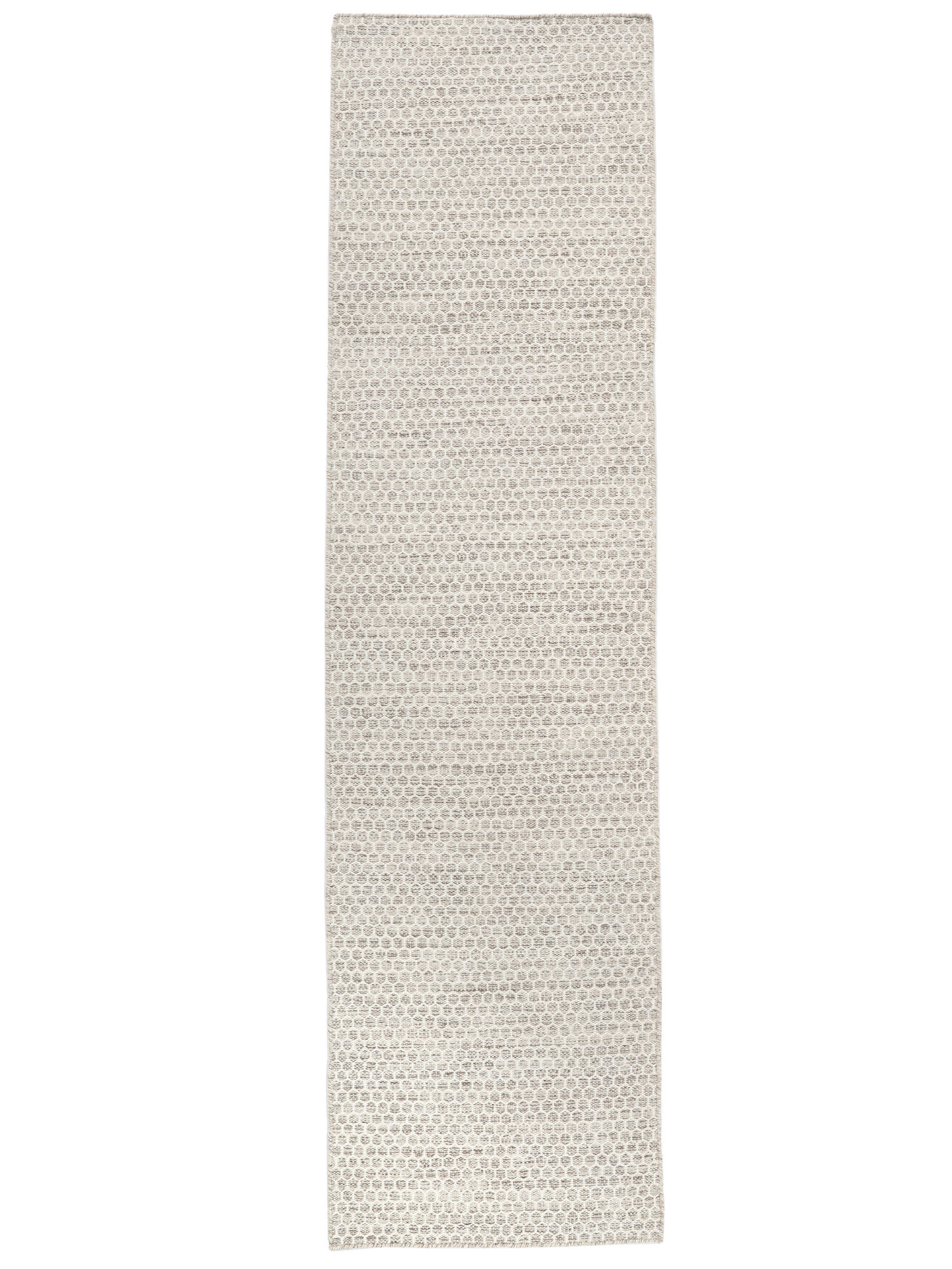 Kelim Honey Comb Teppich – Beige 80×340