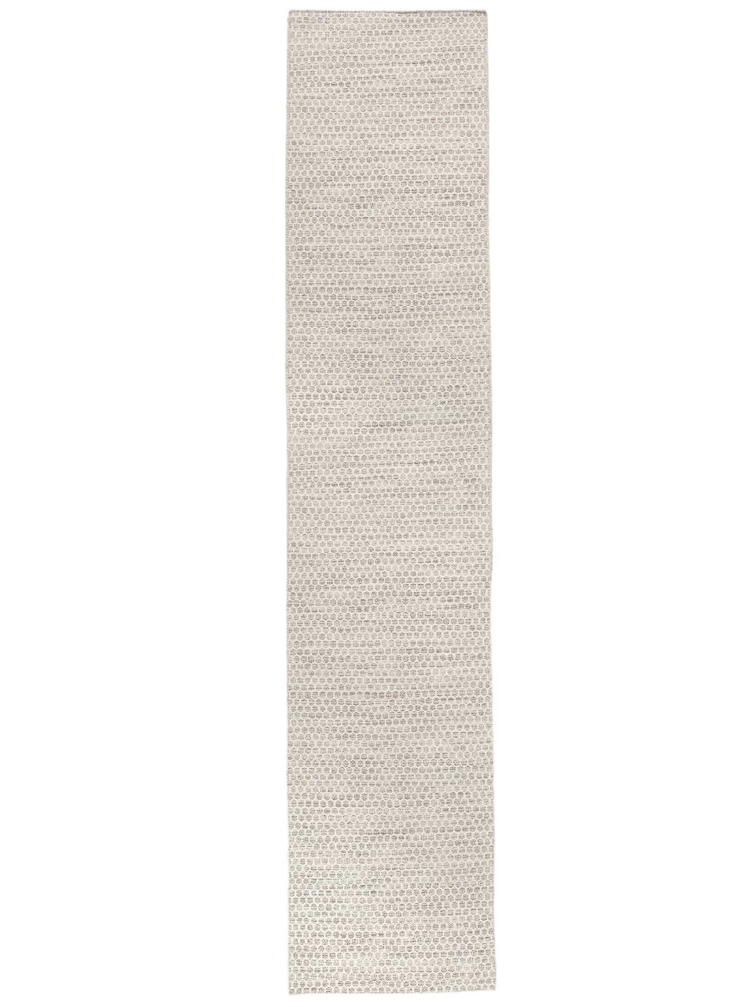 Kelim Honey Comb Teppich – Beige 80×440