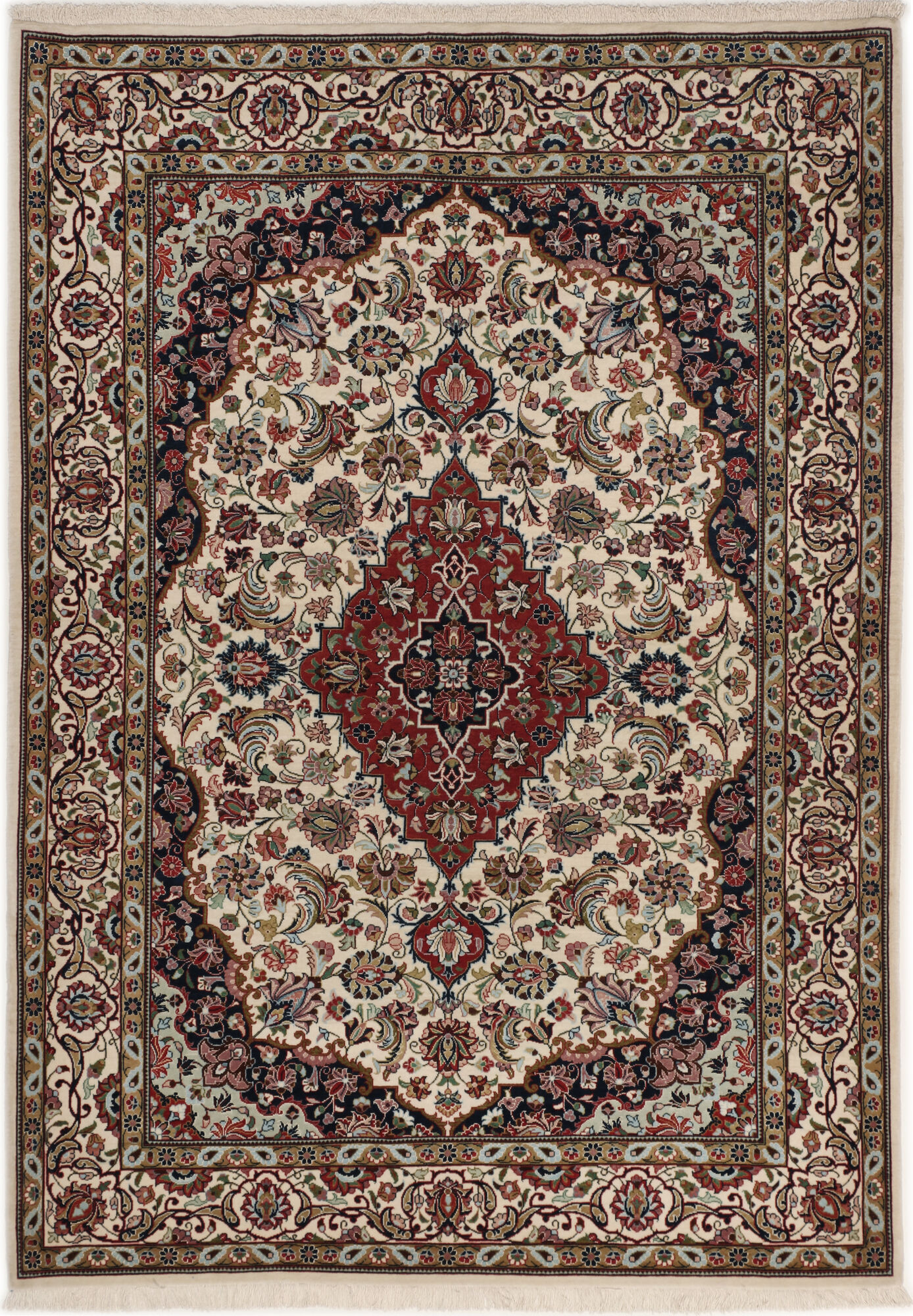 
    Ilam Sherkat Farsh silk - Brown - 100 x 145 cm
  