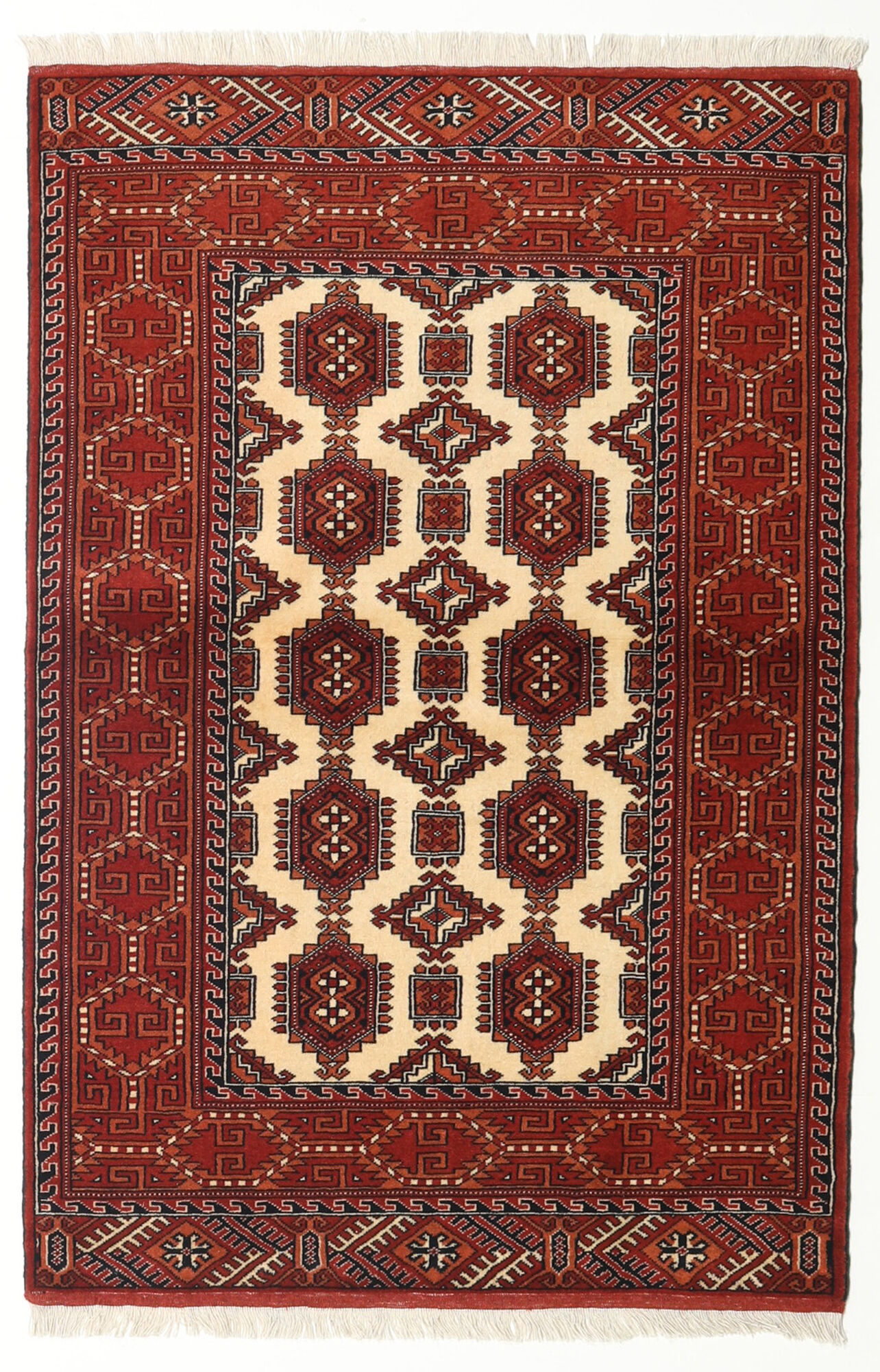 
    Turkaman - Red - 105 x 156 cm
  