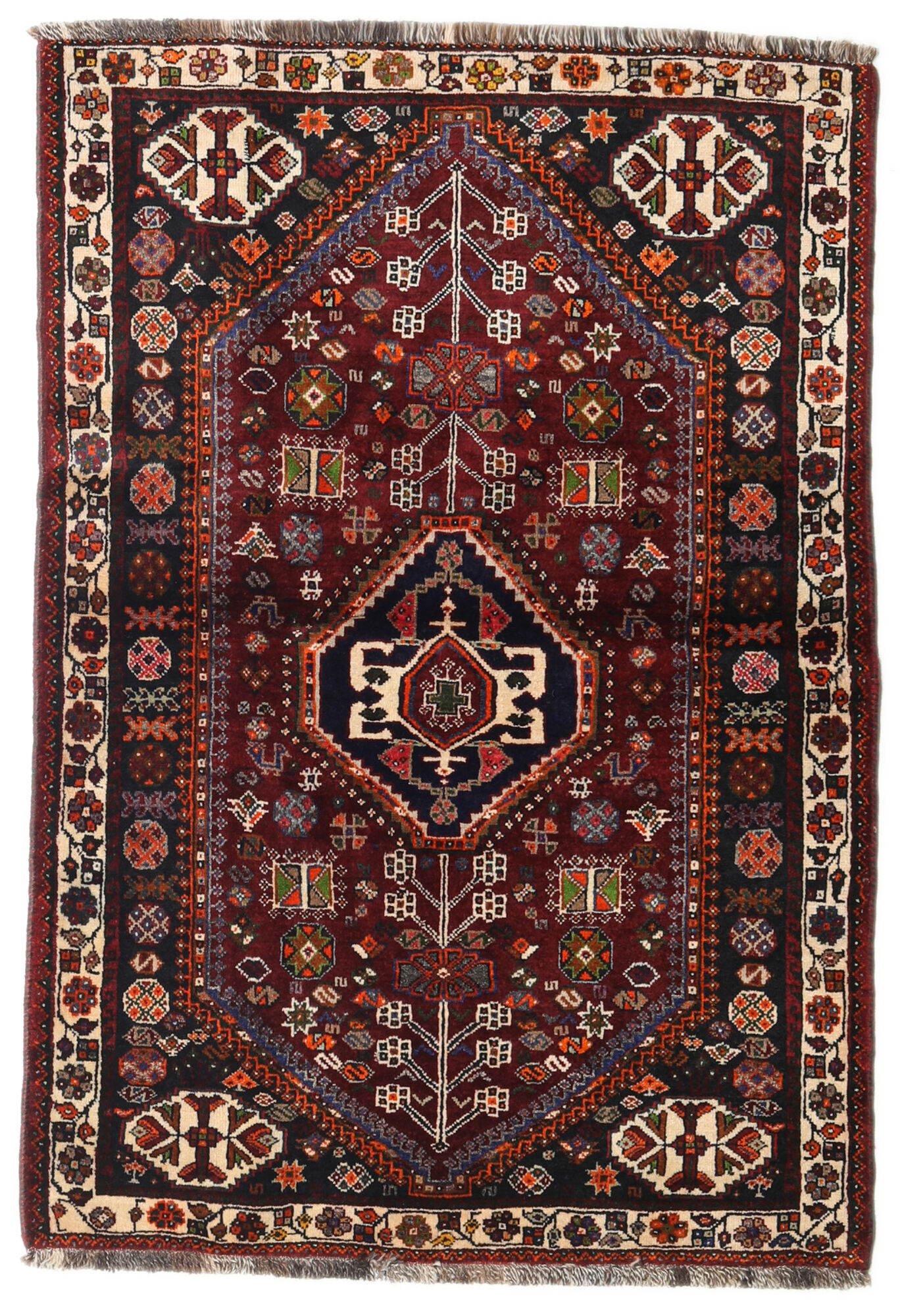 
    Qashqai - Dark red - 105 x 154 cm
  