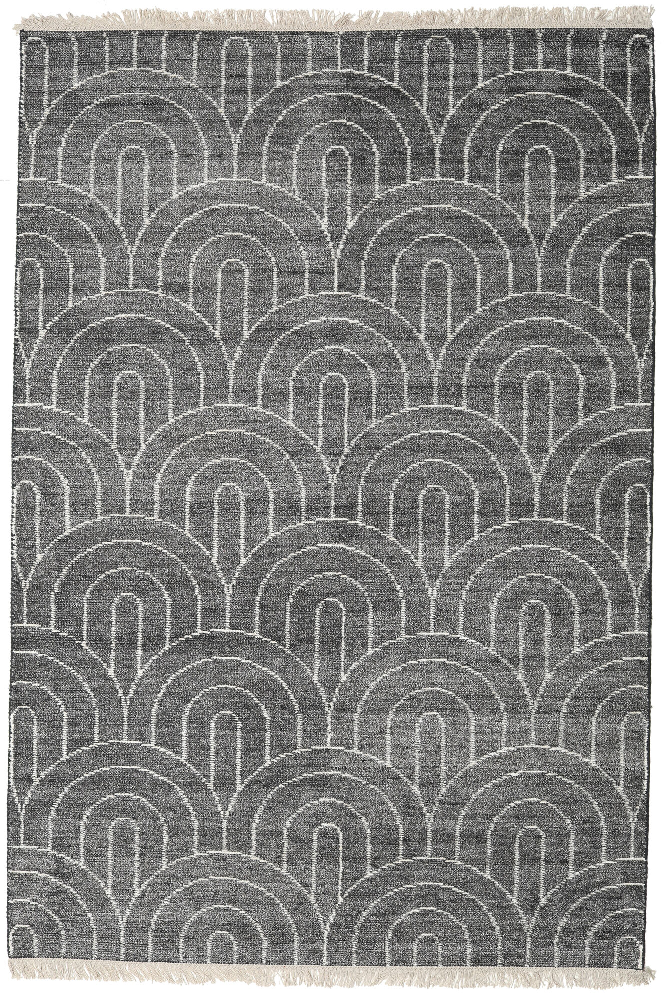 
    Vanya - Charcoal grey / Cream white - 250 x 300 cm
  