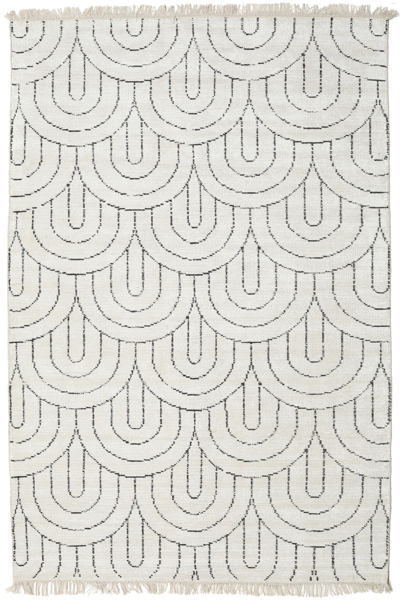 
    Vanya - Cream white / Charcoal grey - 160 x 230 cm
  
