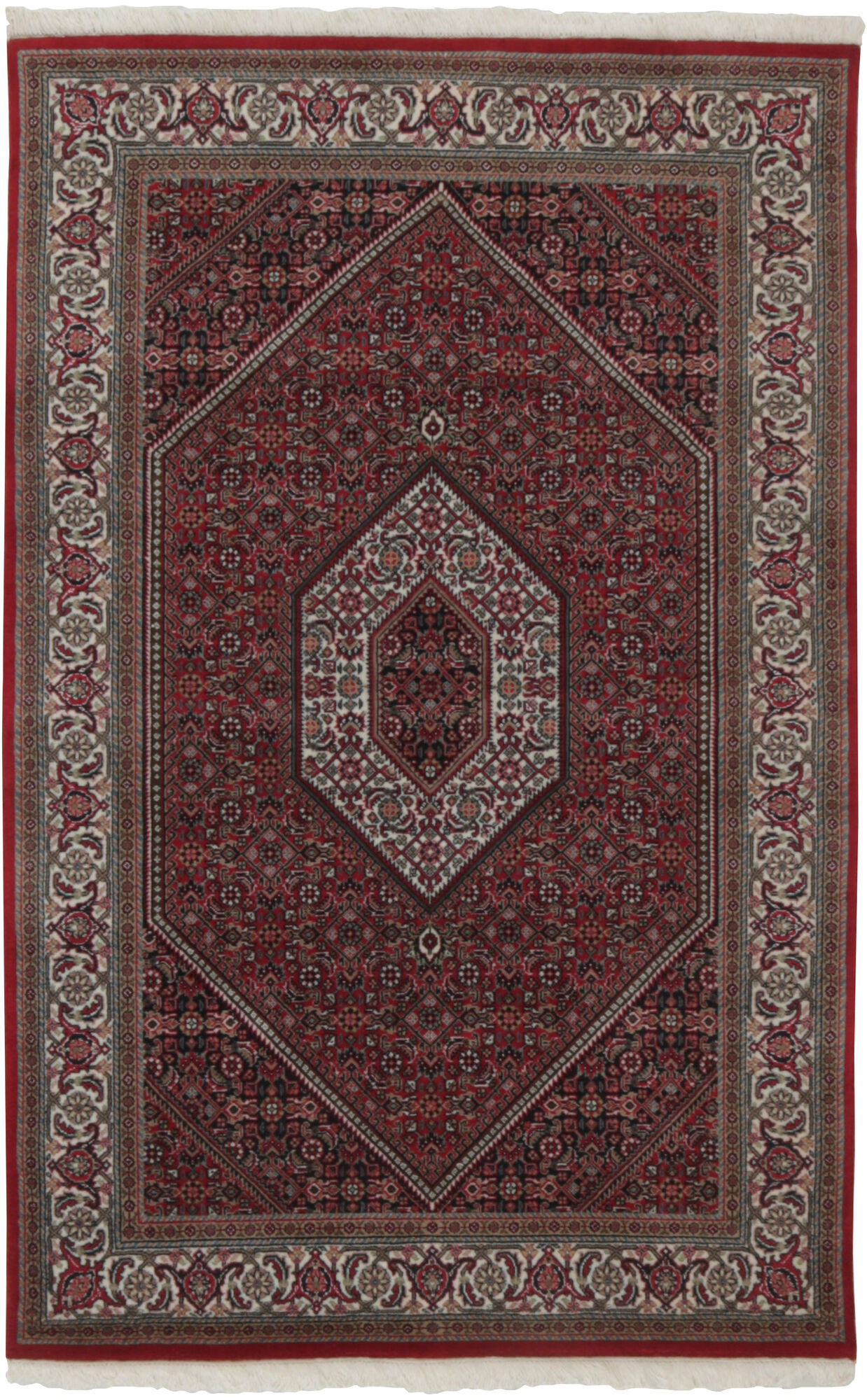 
    Bidjar Indo - Dark red - 116 x 181 cm
  