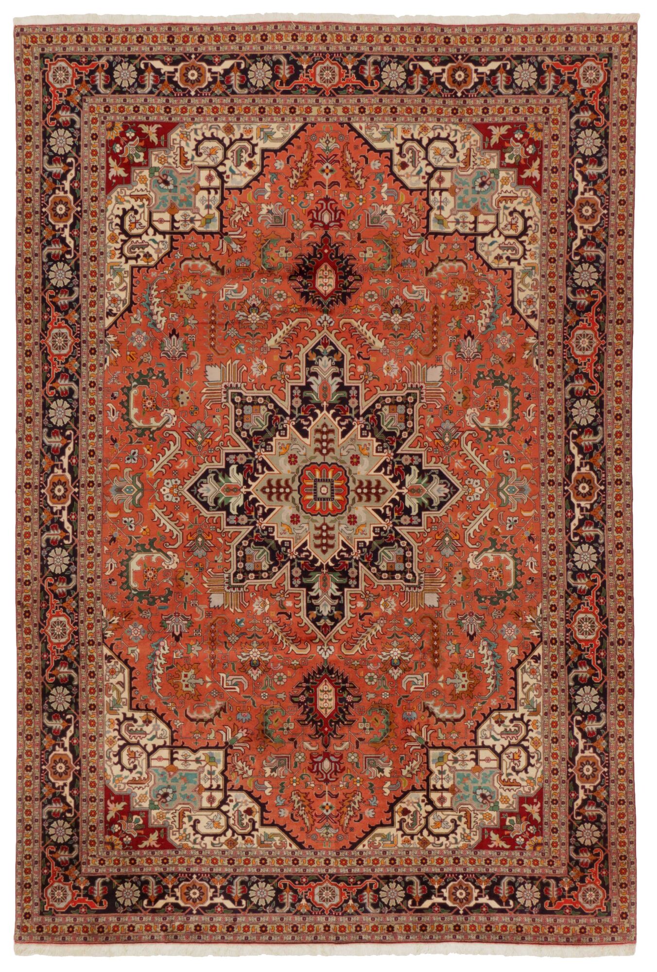 
    Tabriz 50 Raj - Brown - 203 x 304 cm
  