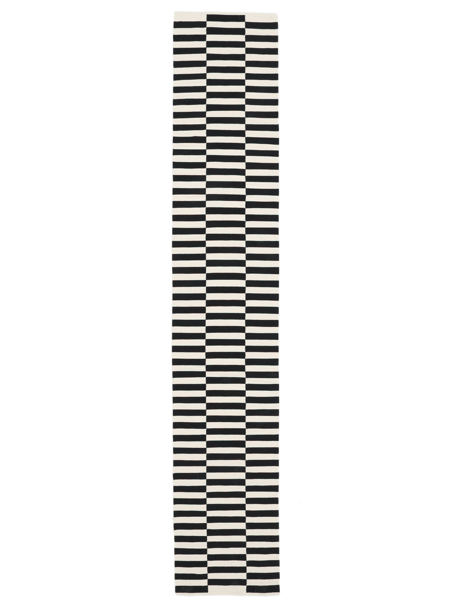 Moderno Matta - Svart / Vit 80x350