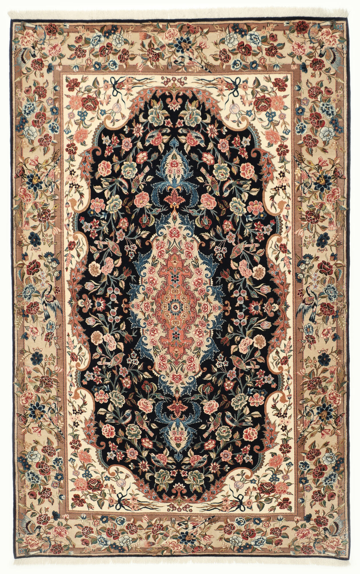 
    Ilam Sherkat Farsh silk - Beige - 139 x 210 cm
  