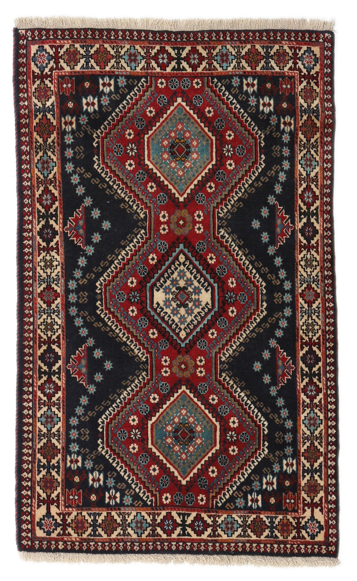 
    Yalameh - Dark red - 80 x 133 cm
  