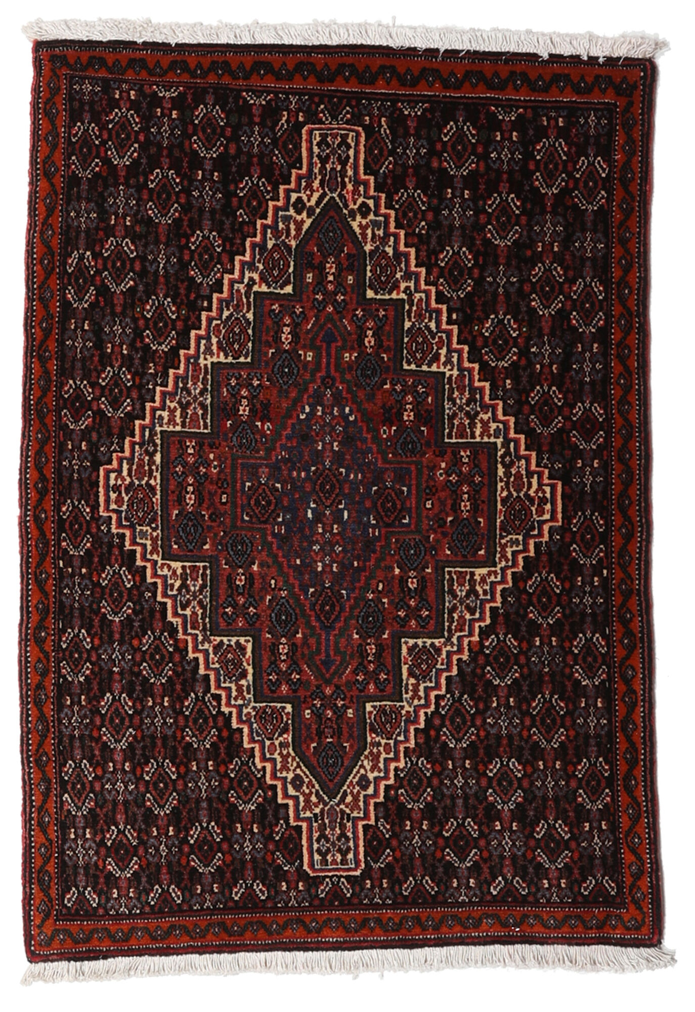
    Senneh - Dark red - 68 x 100 cm
  