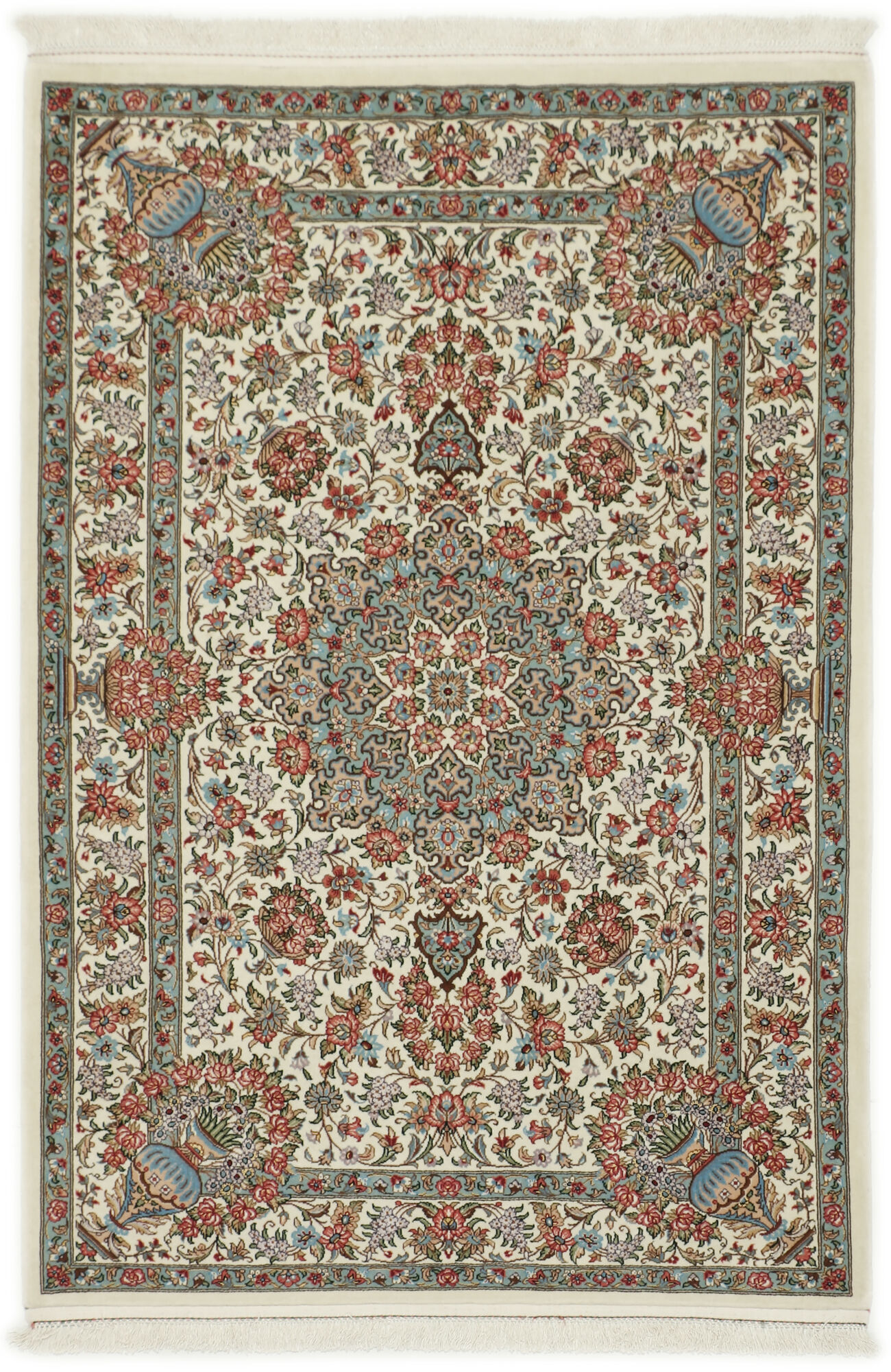 
    Ilam Sherkat Farsh silk - Beige - 107 x 152 cm
  