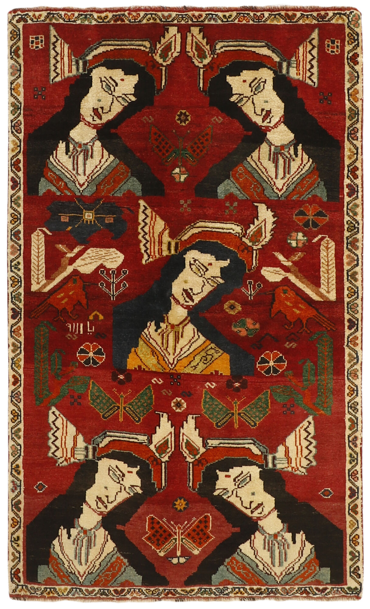 
    Qashqai Fine - Brown - 106 x 178 cm
  