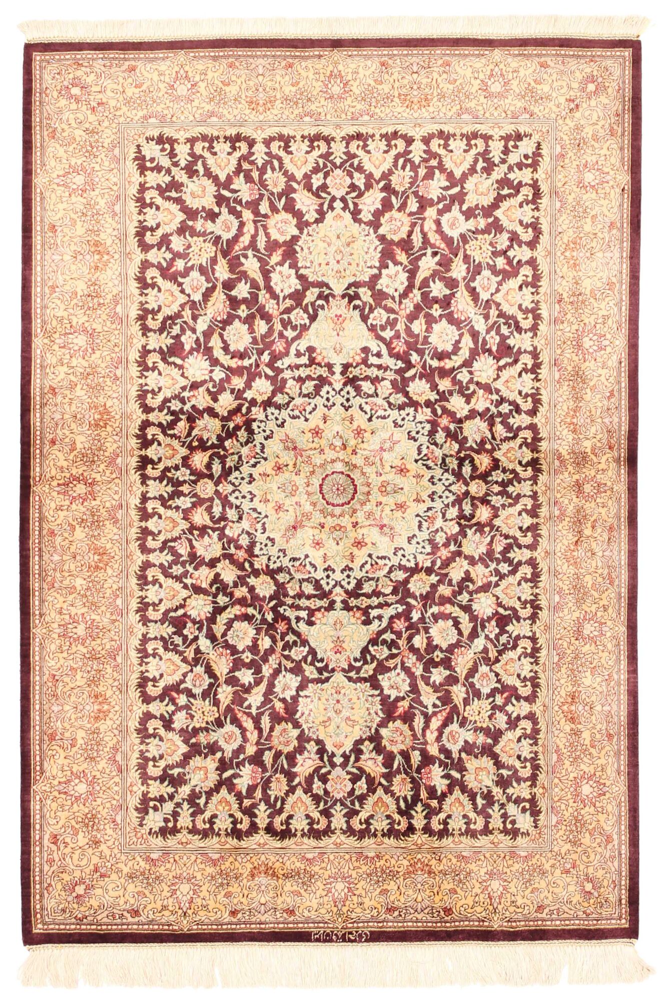 
    Qum silk - Beige - 100 x 143 cm
  