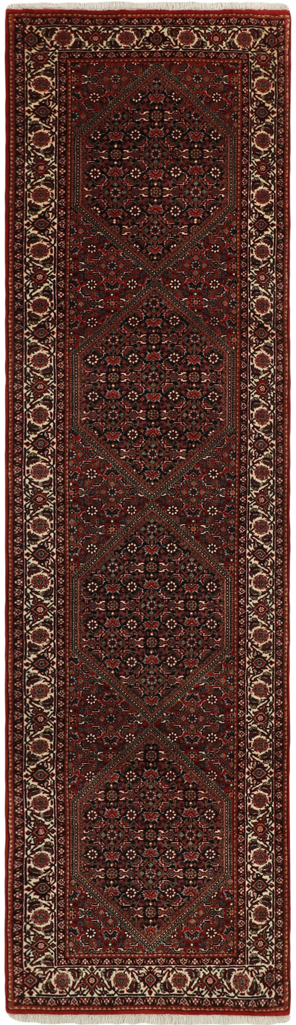 
    Bidjar with silk - Brown - 75 x 283 cm
  