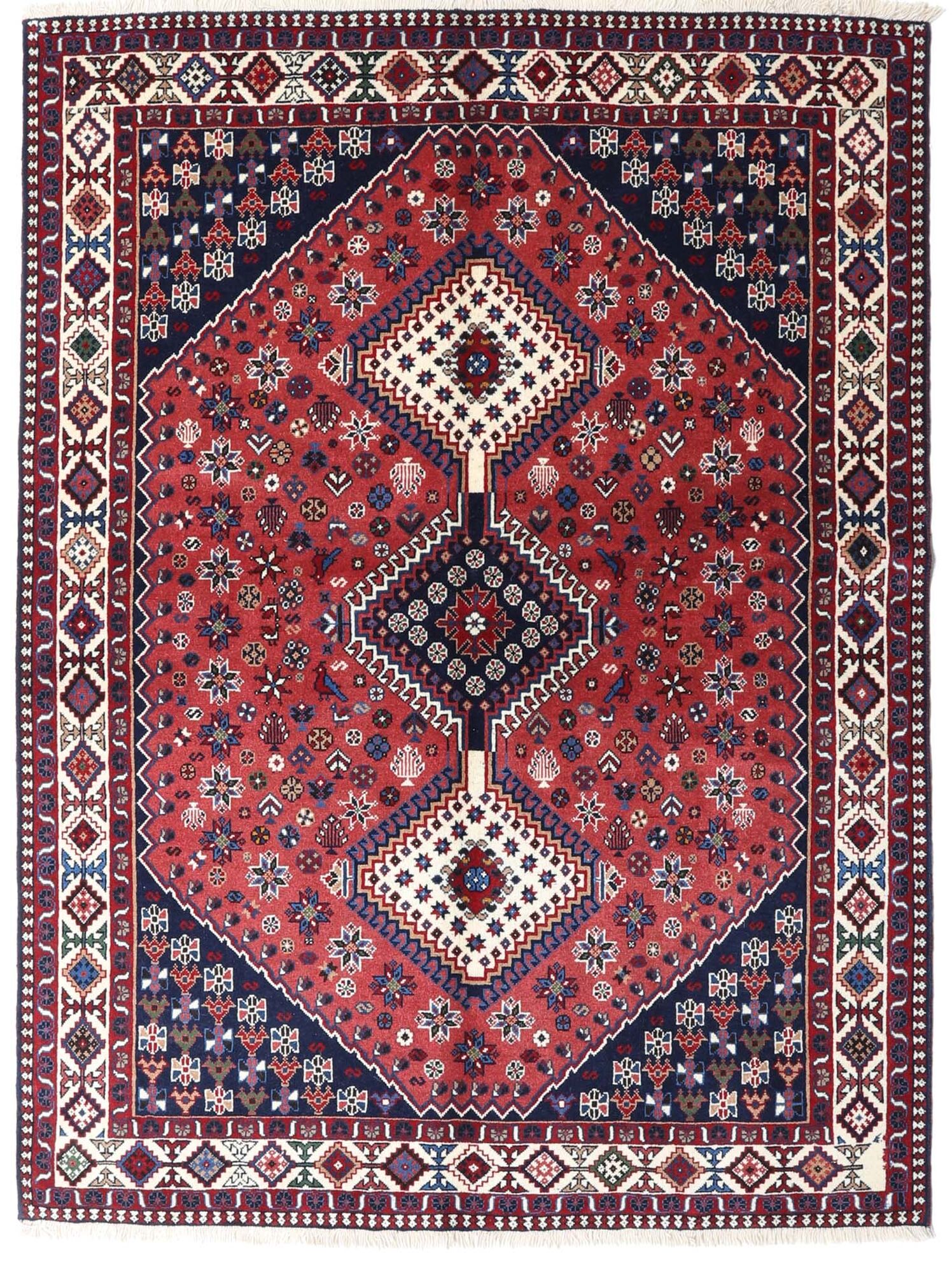 
    Yalameh - Red - 154 x 205 cm
  