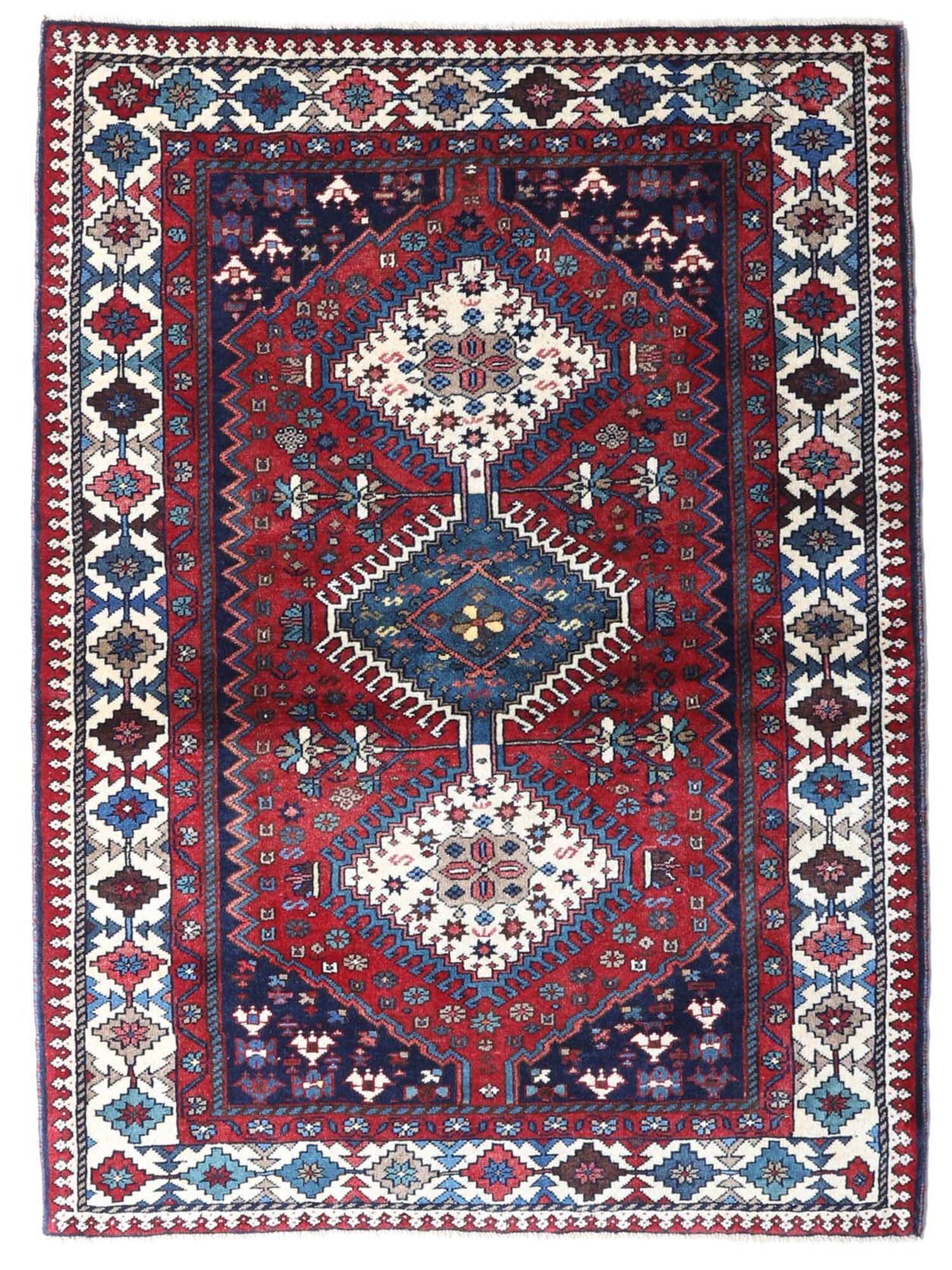 
    Yalameh - Dark purple - 105 x 141 cm
  