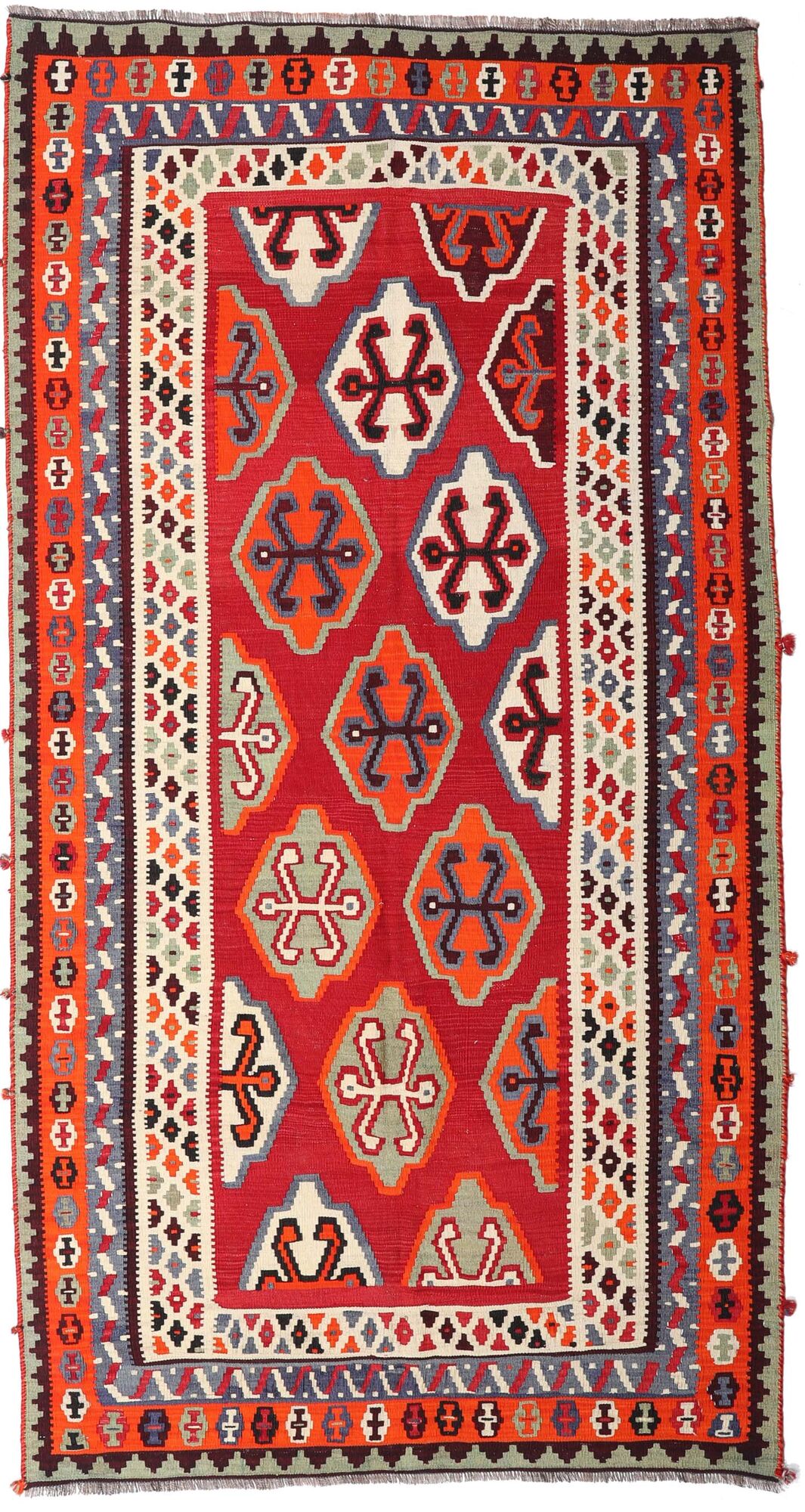 Kelim Vintage Teppich 154×295