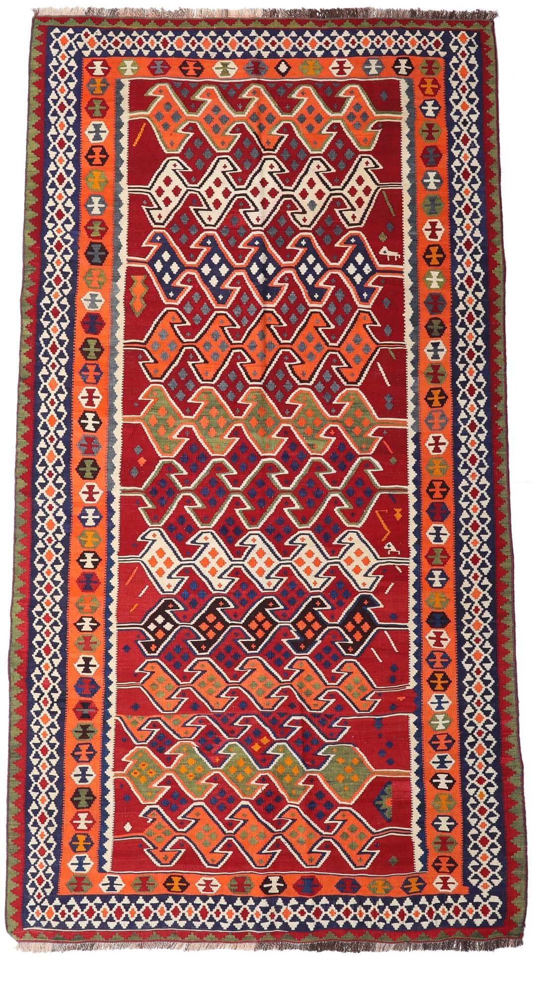 Kelim Vintage Teppich 150×291