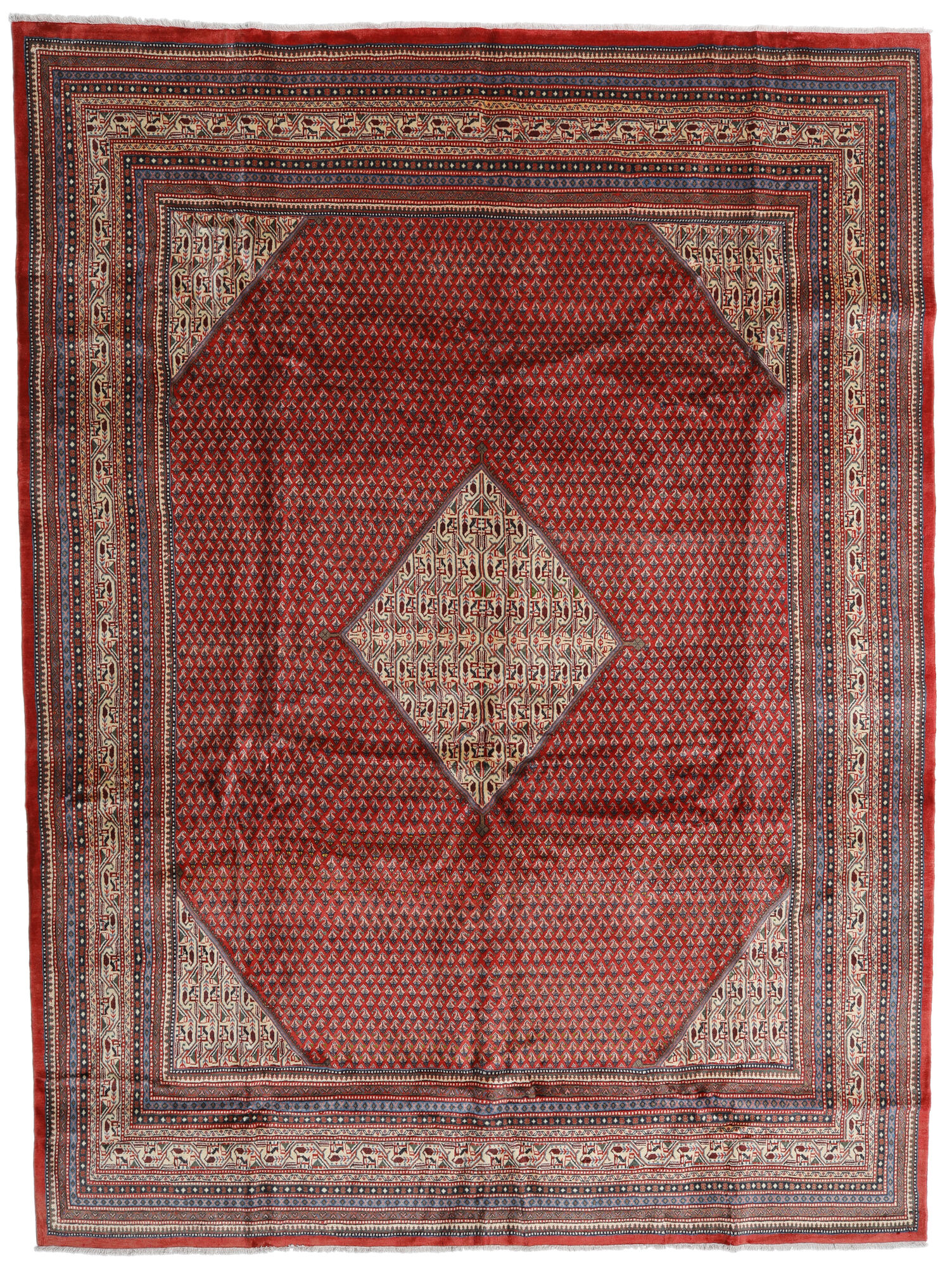 
    Sarouk Mir - Red - 291 x 396 cm
  