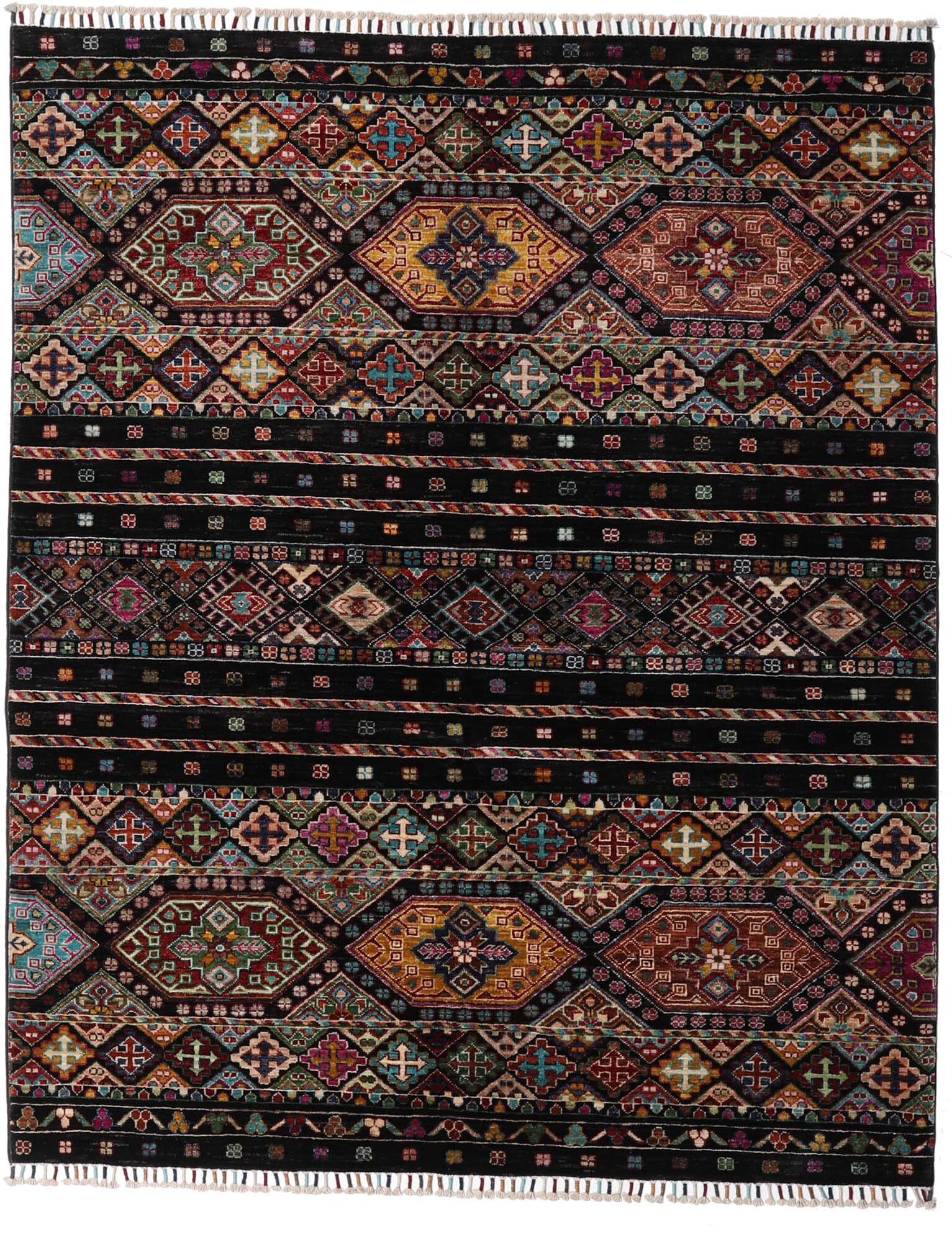 
    Shabargan - Brown - 156 x 190 cm
  
