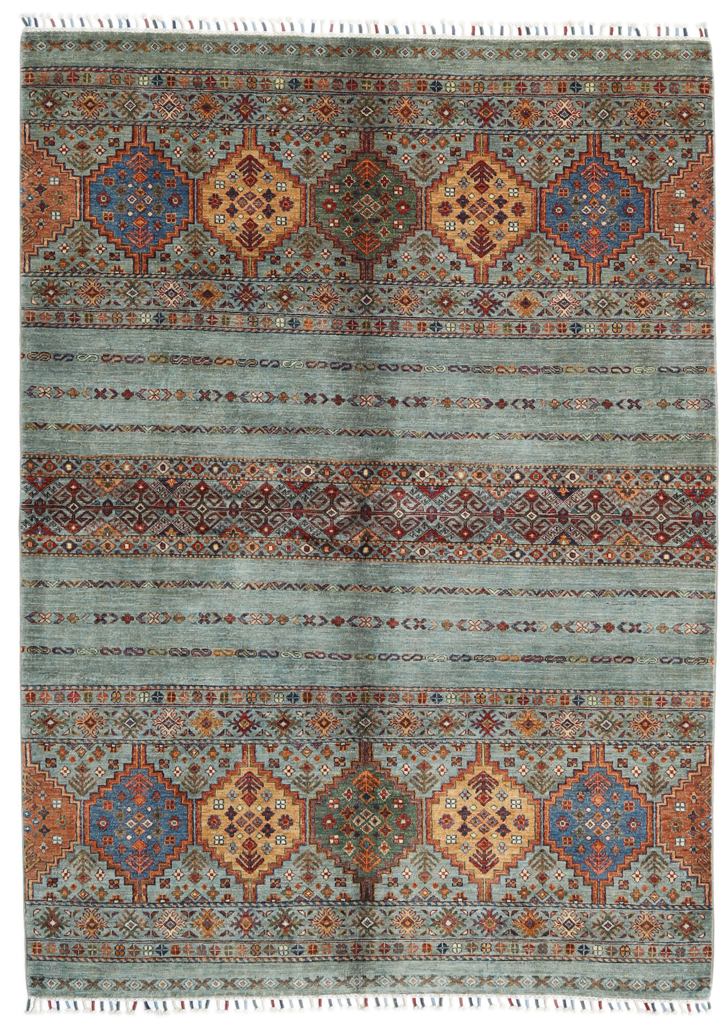 
    Shabargan - Grey - 172 x 237 cm
  