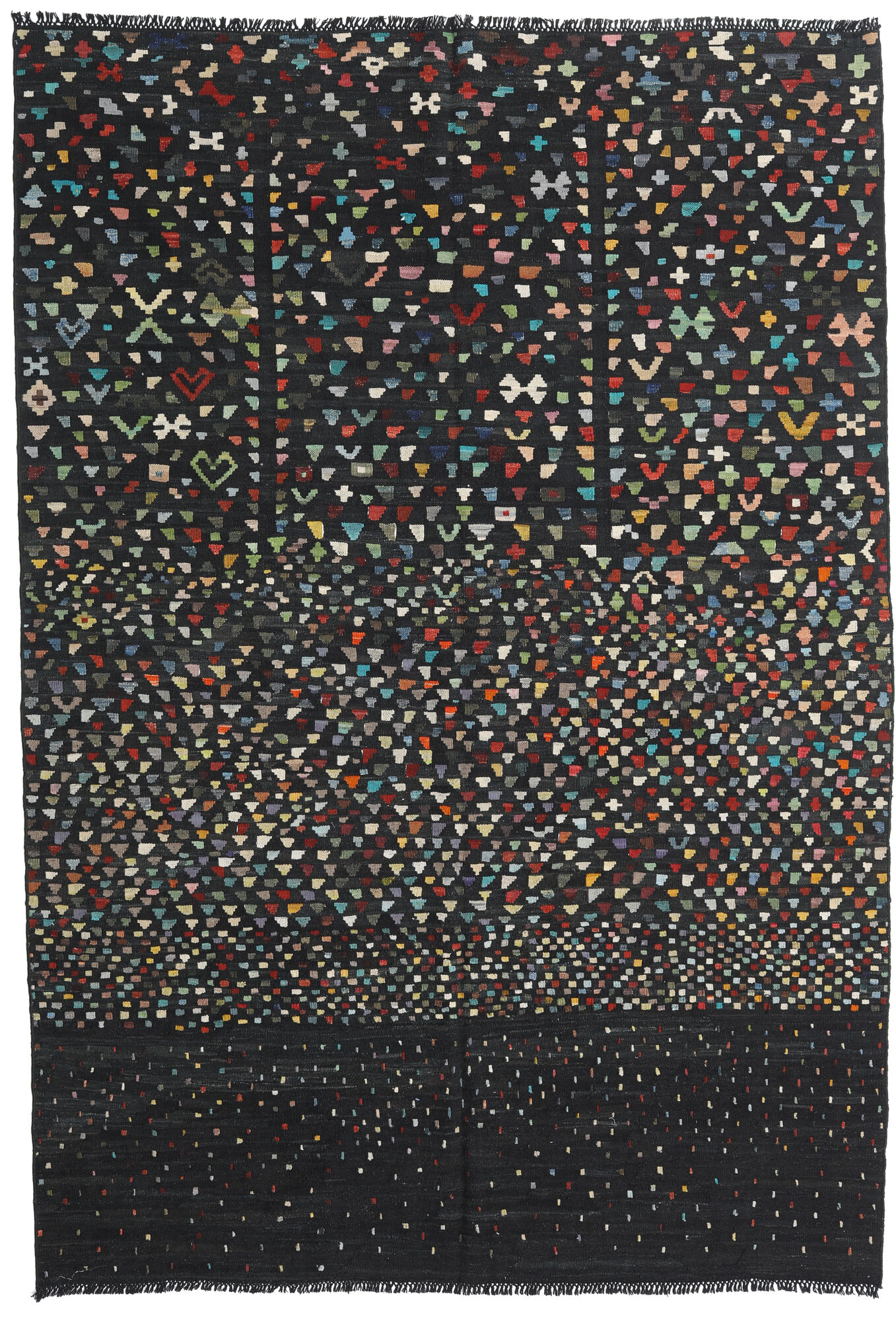 
    Kilim Modern - Dark grey - 200 x 289 cm
  