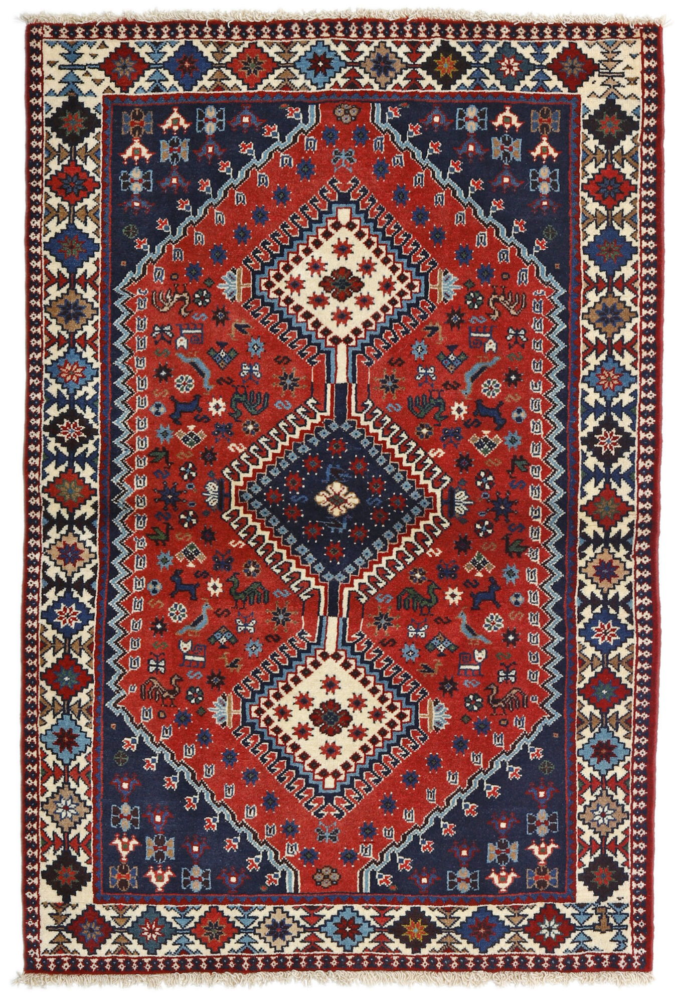 
    Yalameh - Red - 102 x 153 cm
  