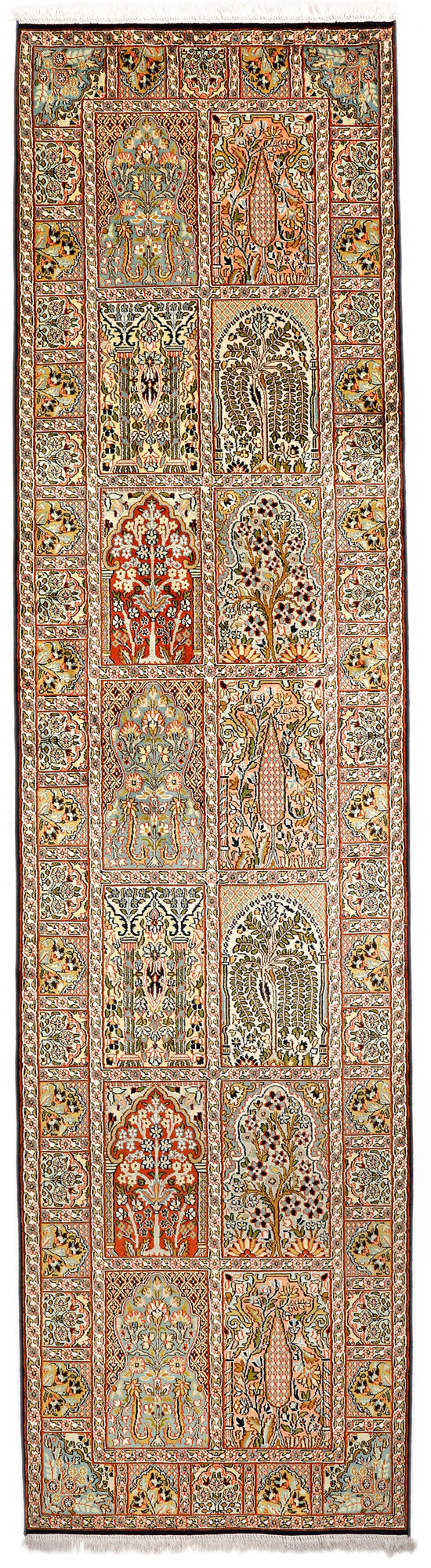 
    Kashmir pure silk - Orange - 79 x 305 cm
  