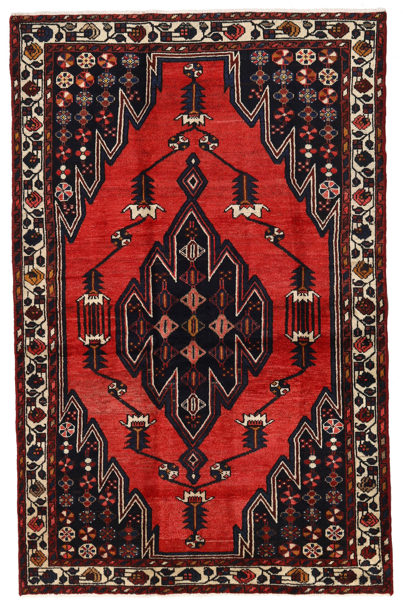 
    Hamadan - Dark red - 130 x 205 cm
  