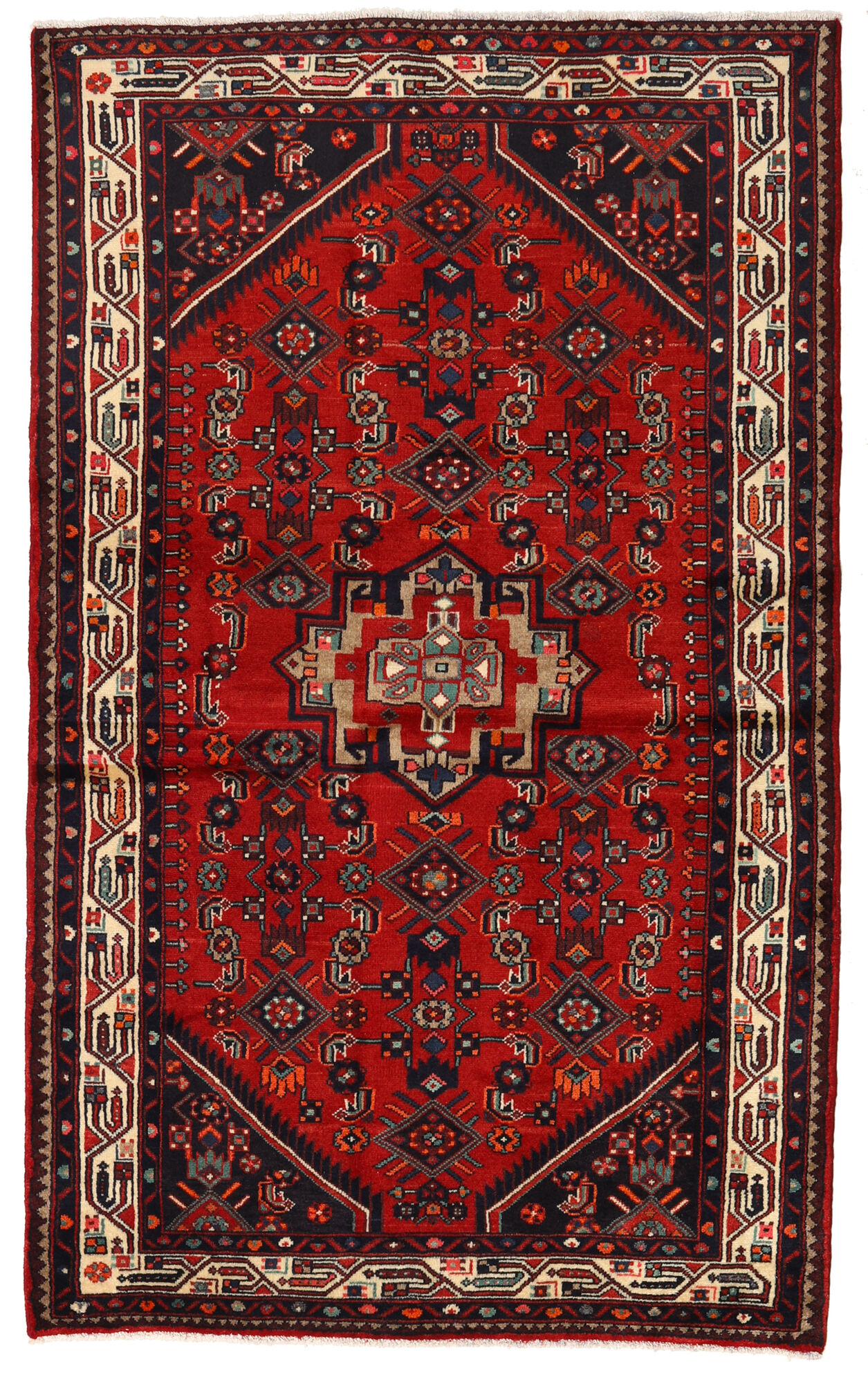 
    Sarouk - Dark red - 154 x 228 cm
  