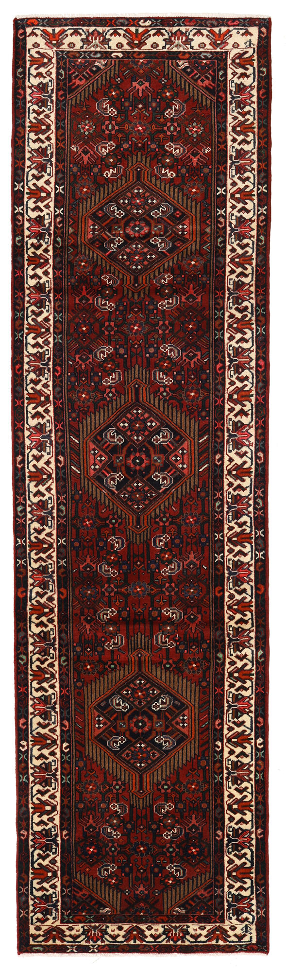
    Hamadan - Dark red - 79 x 296 cm
  