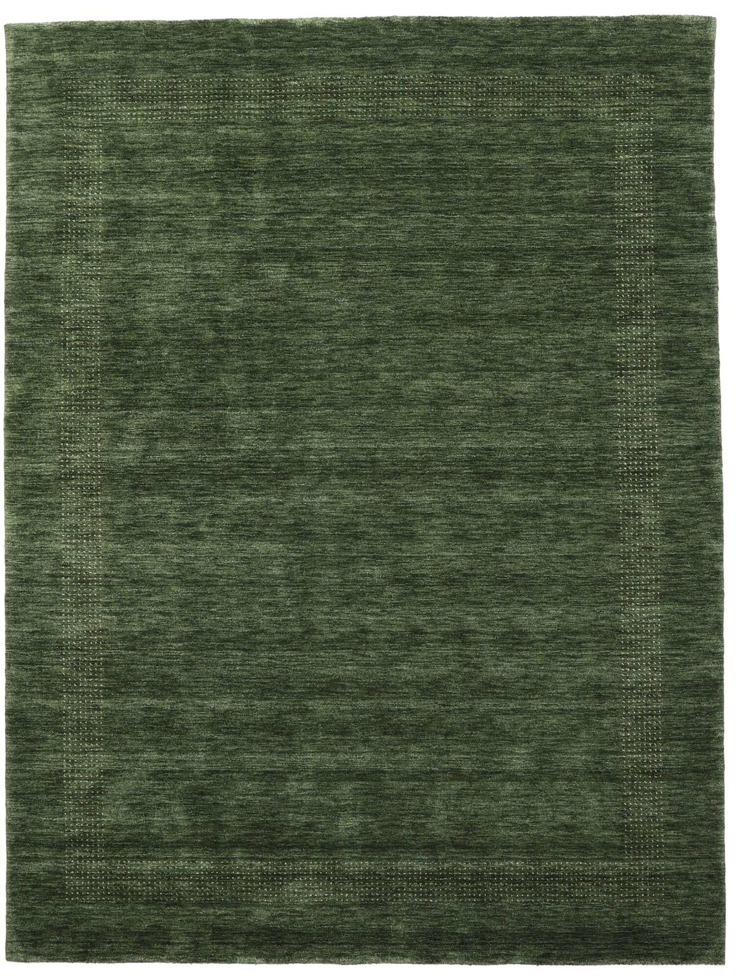 
    Handloom Gabba - Forest green - 210 x 290 cm
  