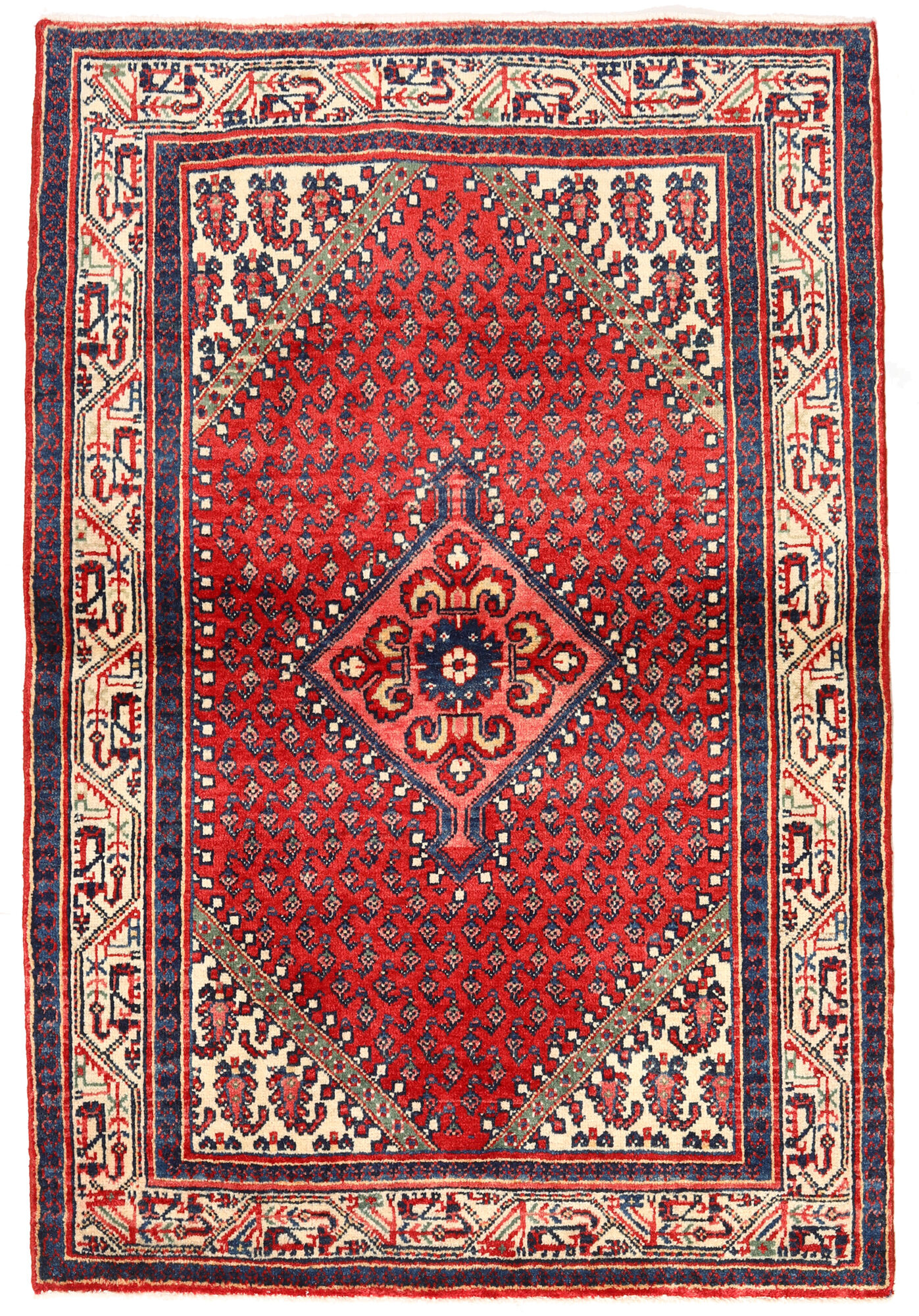 
    Sarouk - Red - 103 x 153 cm
  