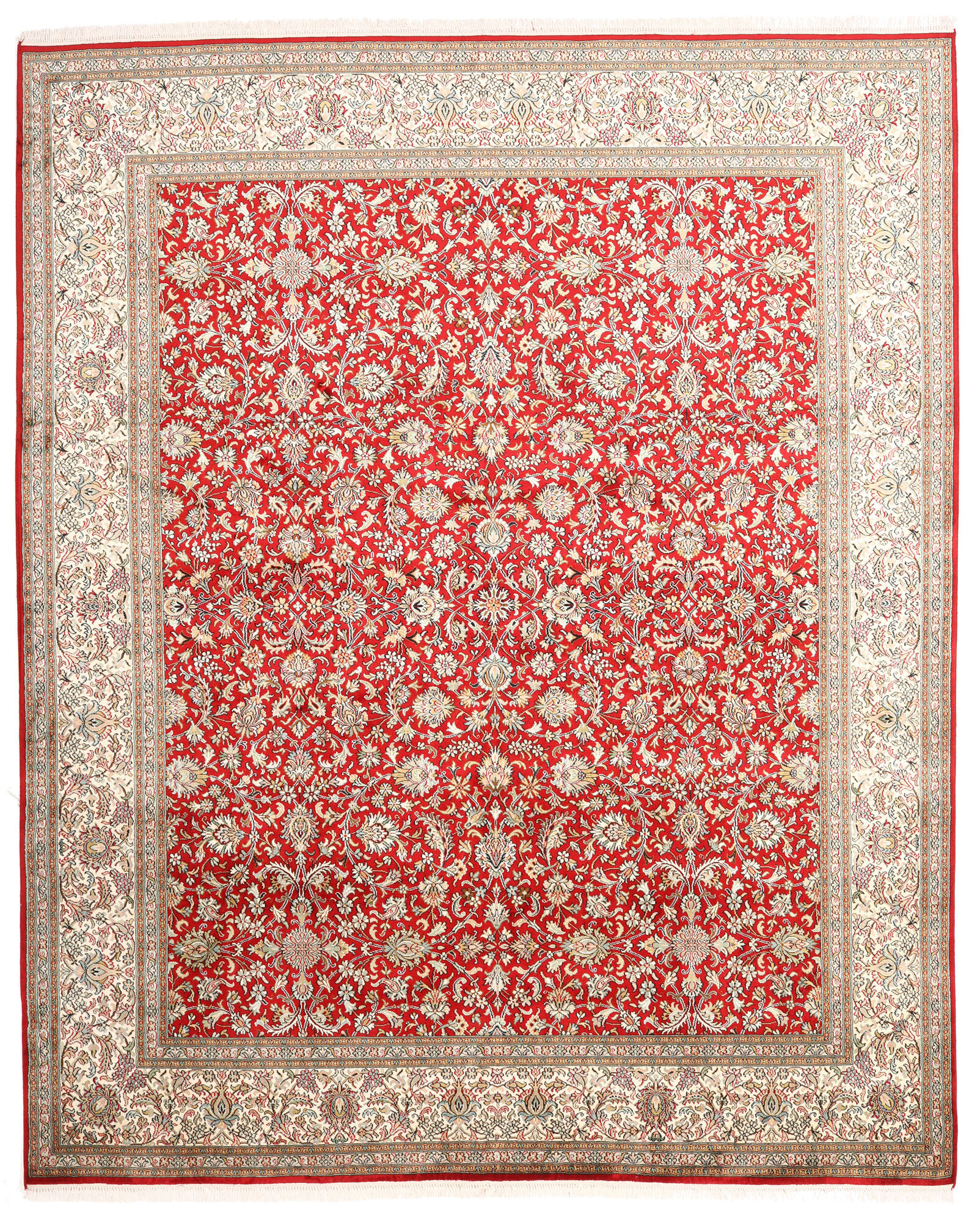 Kashmir äkta silke Matta 202x244