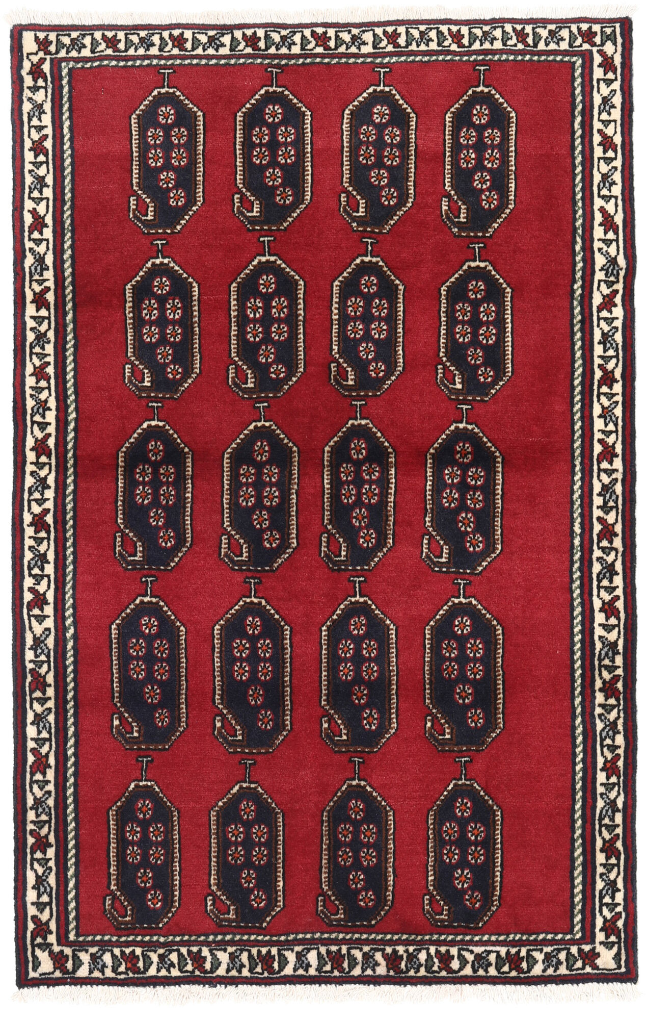 
    Afshar / Sirjan - Red - 88 x 136 cm
  