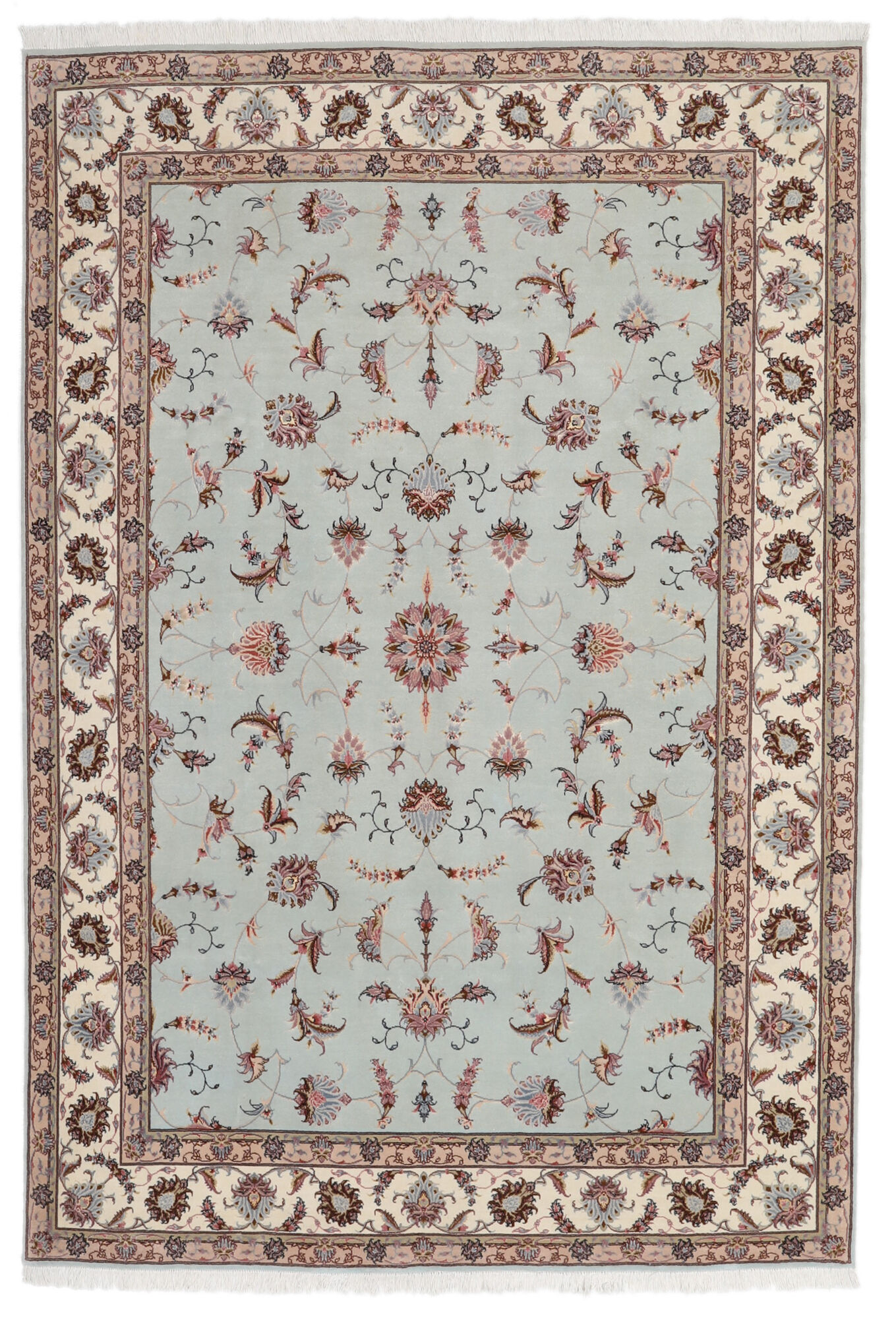 Tabriz 60 Raj silkesvarp Matta 168x241