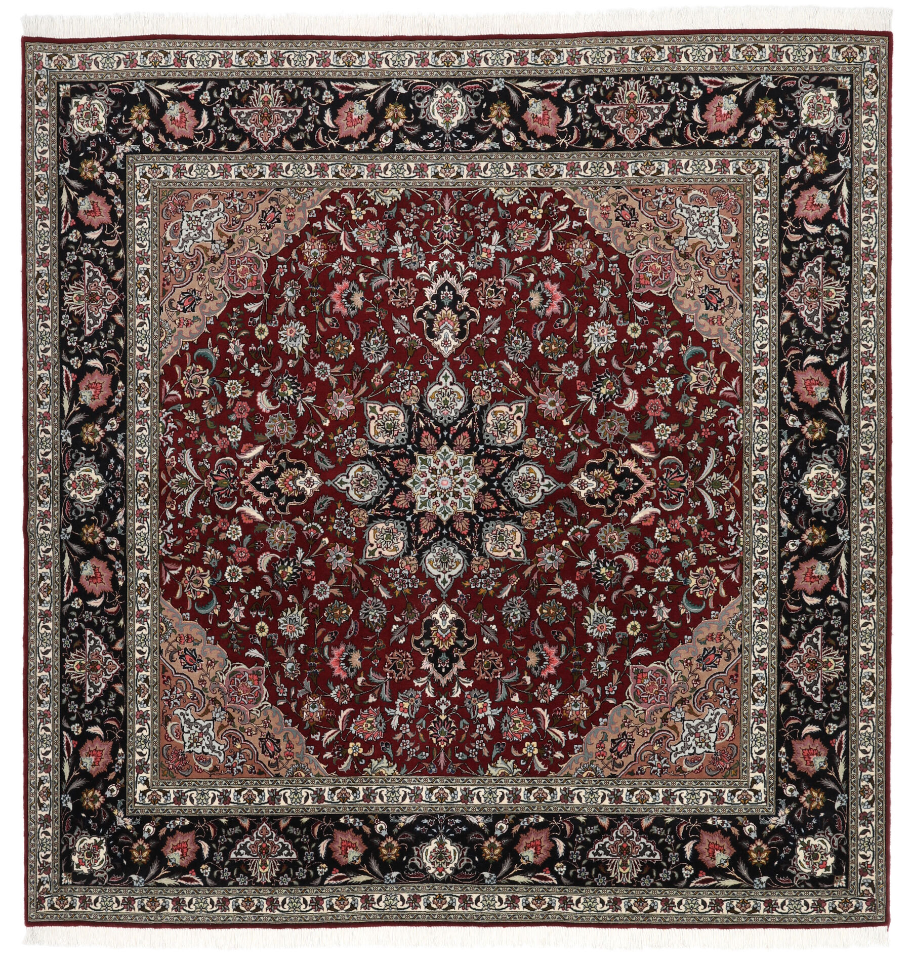 Tabriz 60 Raj silkesvarp Matta 201x205