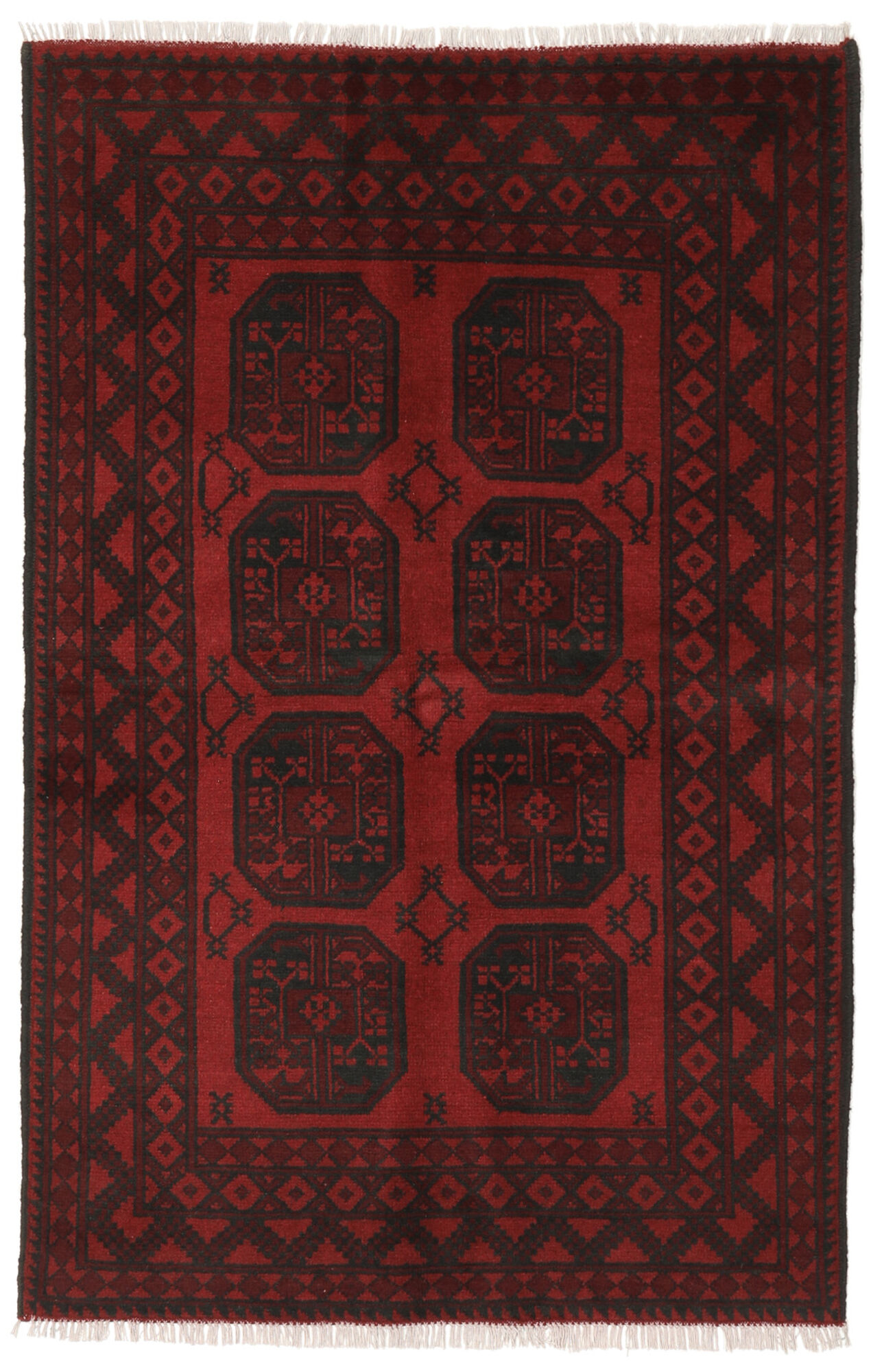 
    Afghan Fine - Black - 113 x 181 cm
  