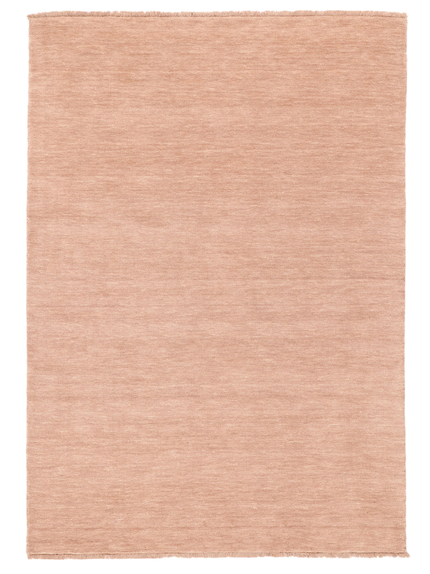 Handloom fringes Matta - Rosa 100x160