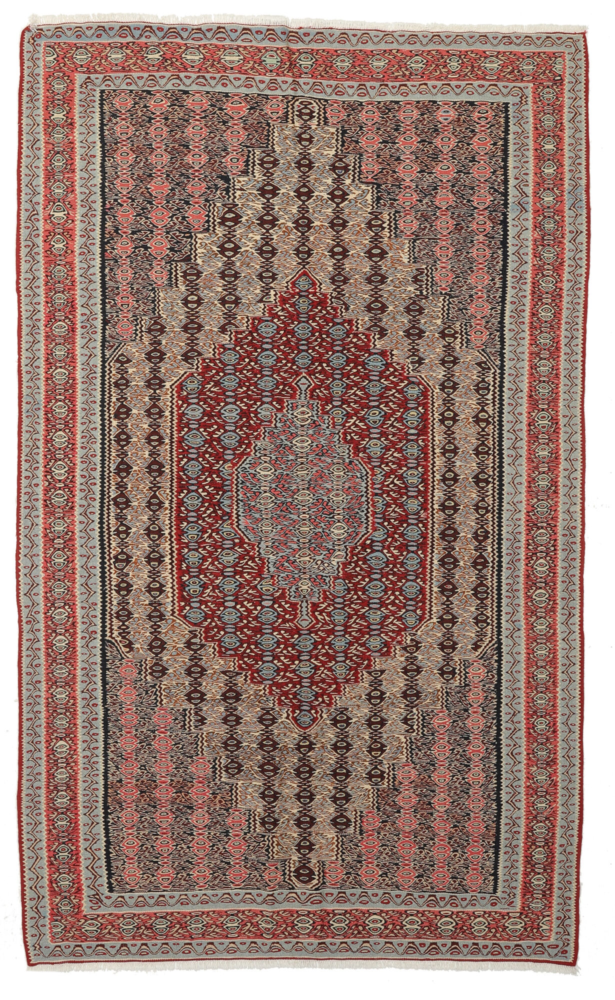 Kelim Senneh Fine Teppich 148×245