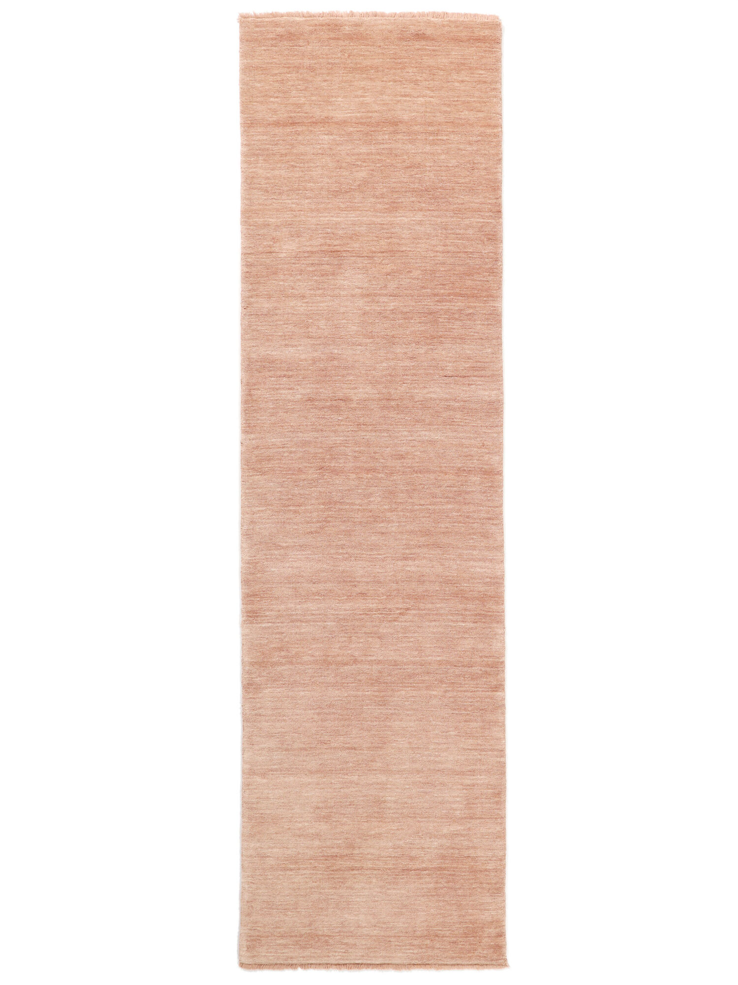 Handloom fringes Matta - Rosa 80x300