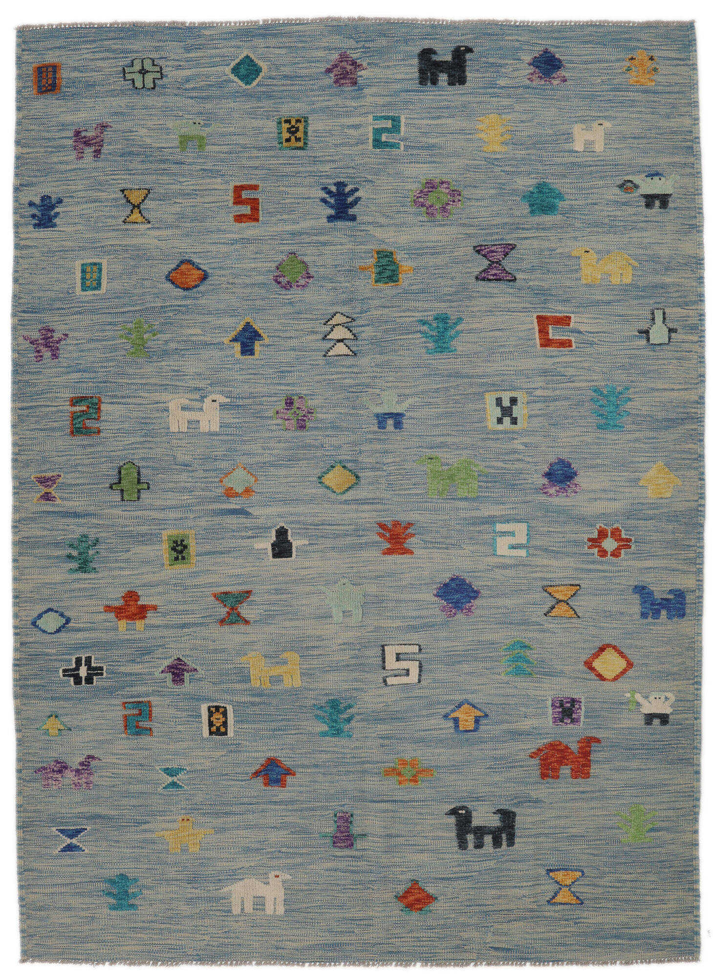 Kelim Nimbaft Teppich 206×294