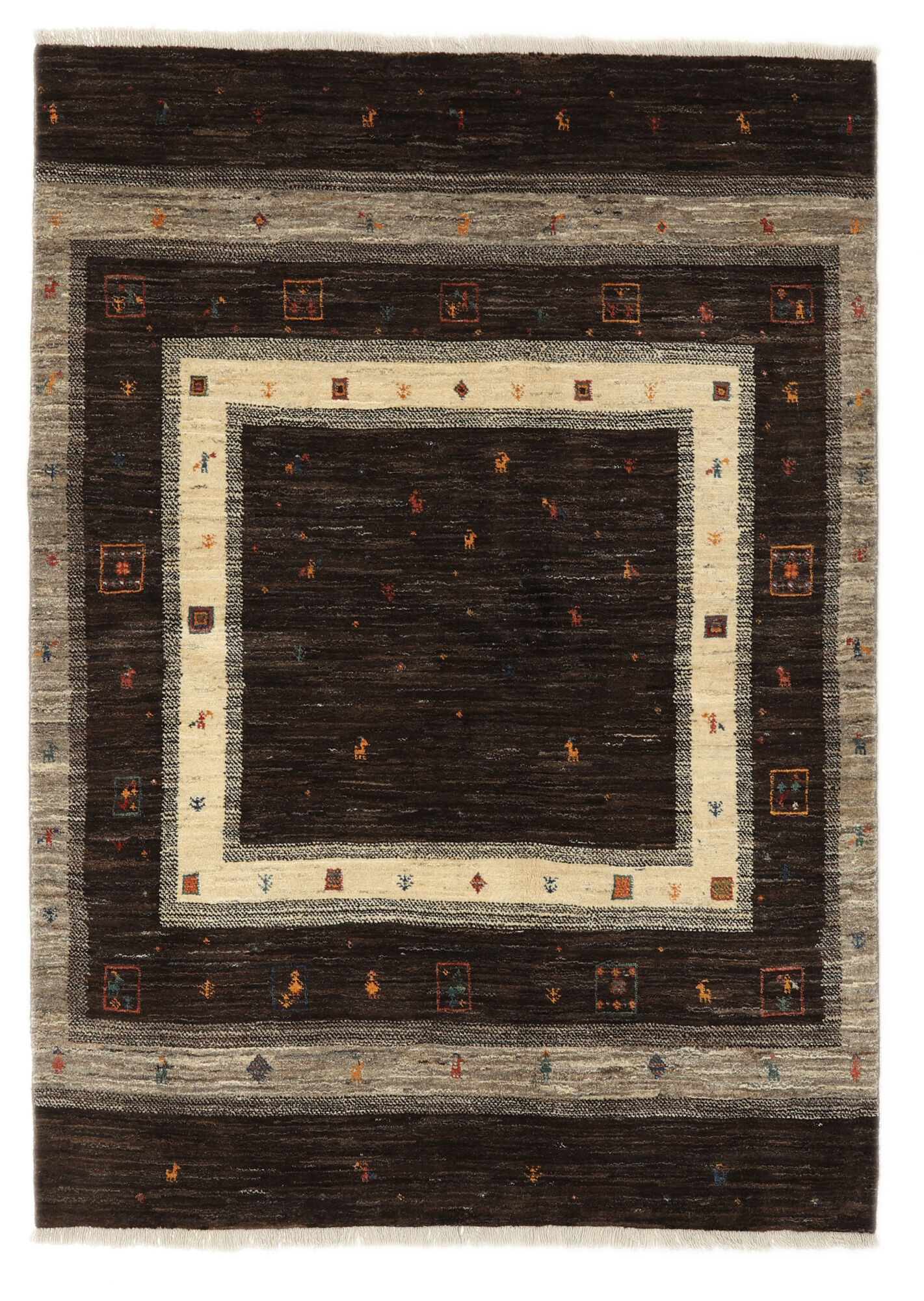 
    Gabbeh Persia Fine - Black - 168 x 233 cm
  