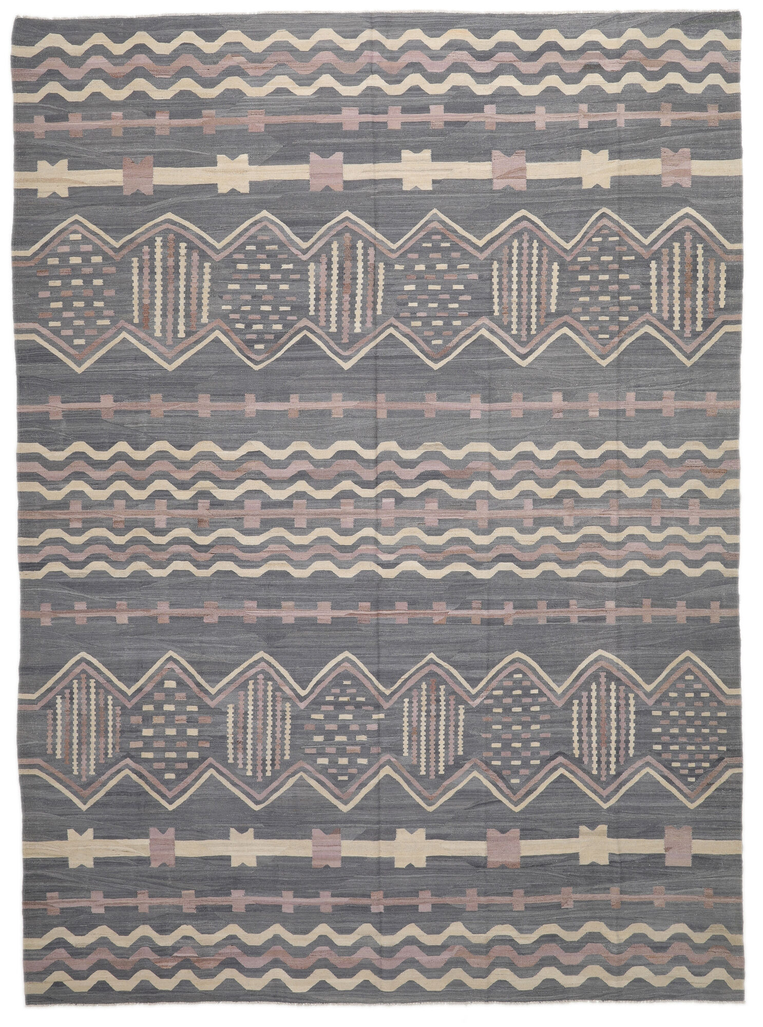 Kelim Modern Teppich 310×422