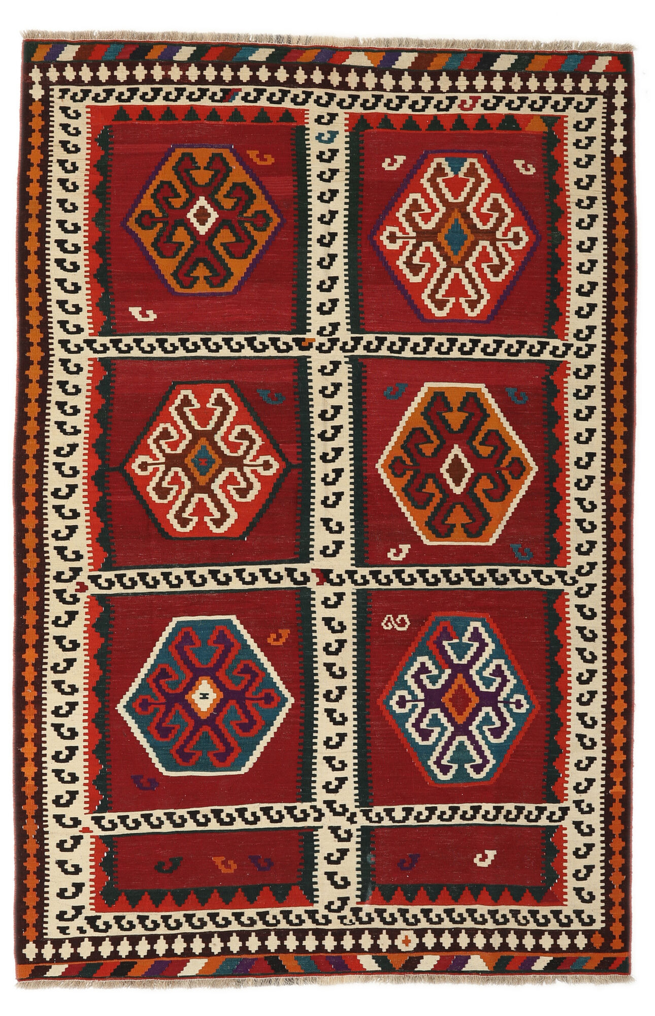 Kelim Vintage Teppich 167×254