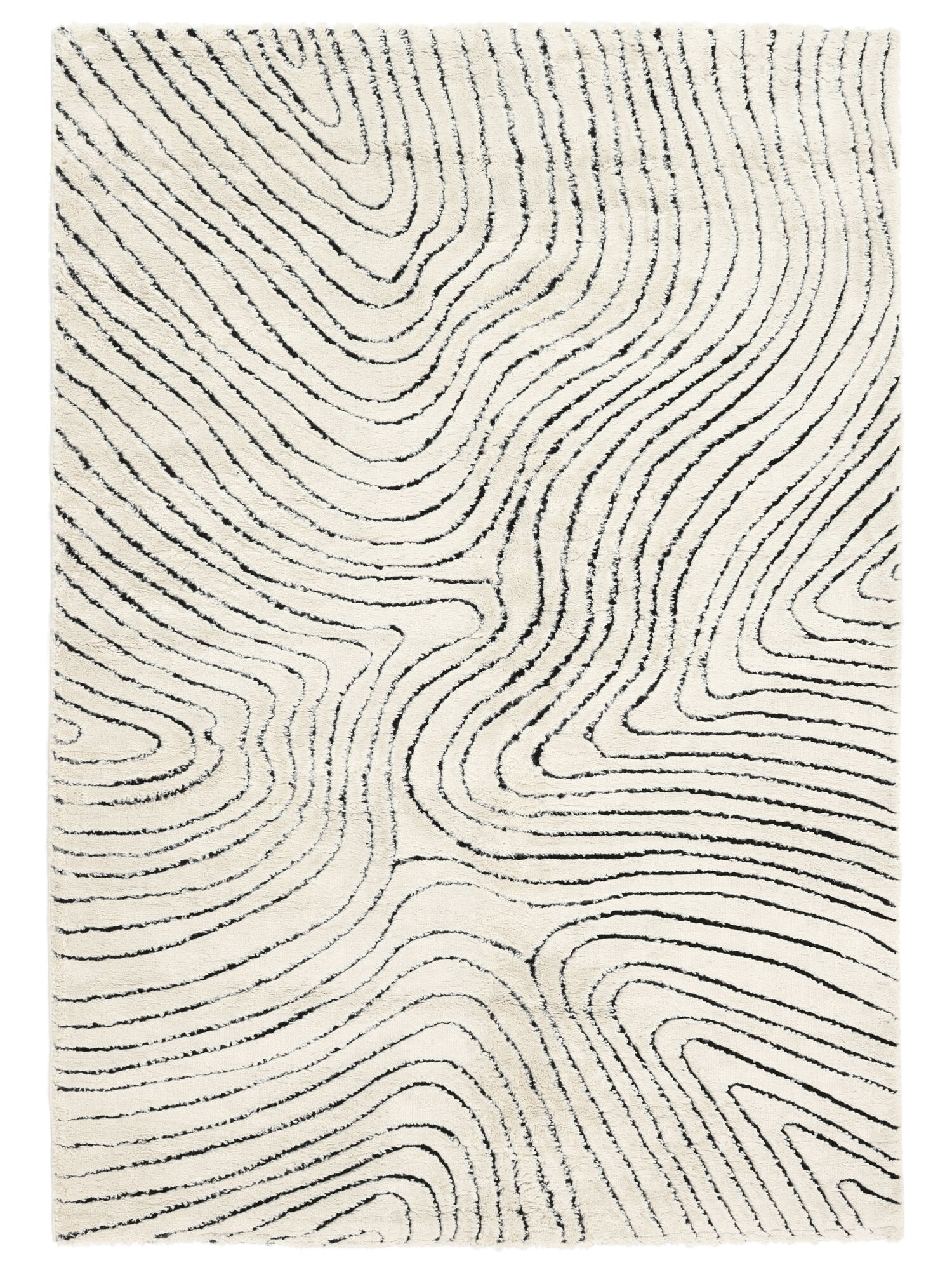 Chaima Matta - Krämvit / Svart 160x230
