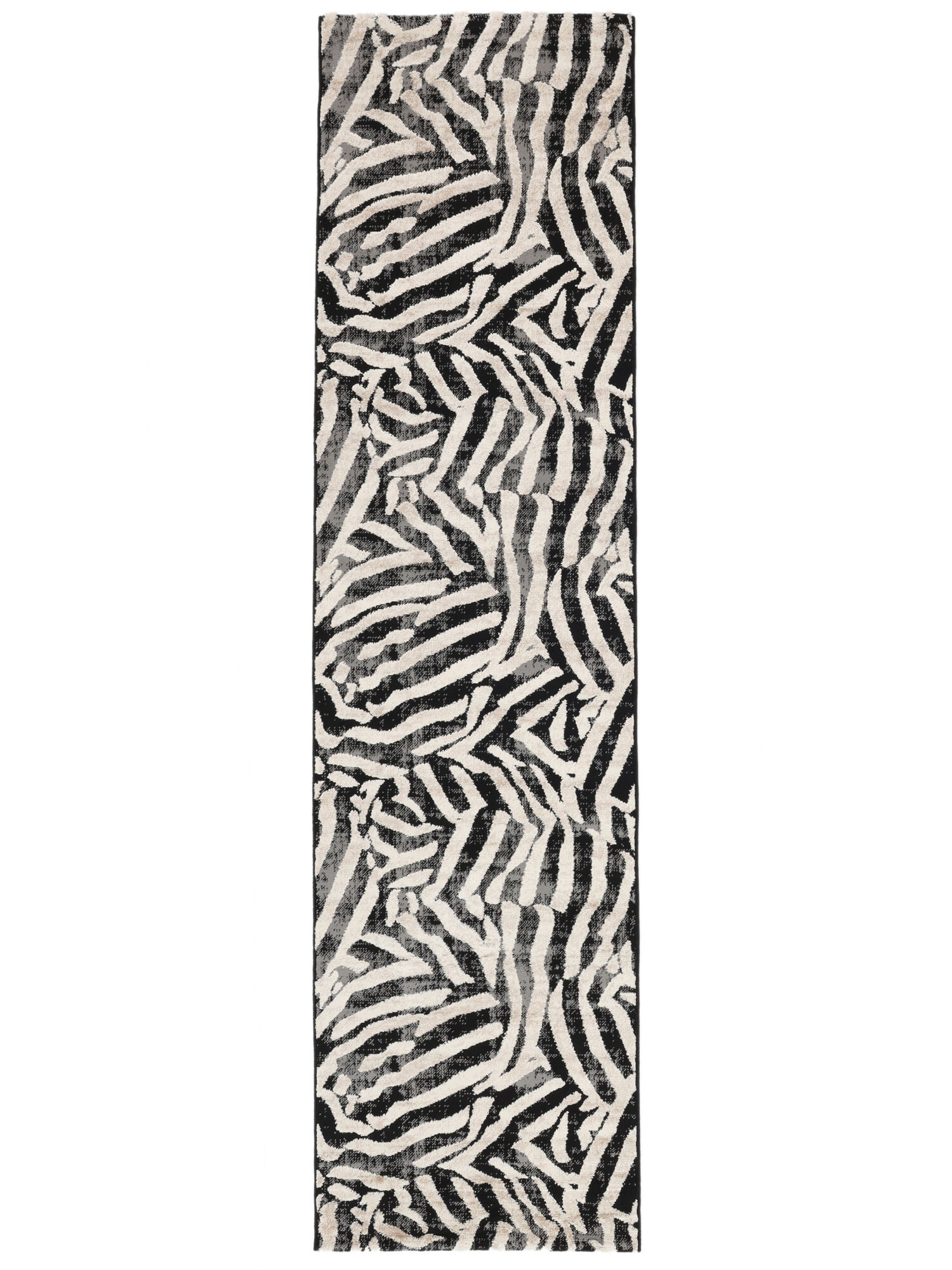 Nalori Matta - Svart / Beige 80x300